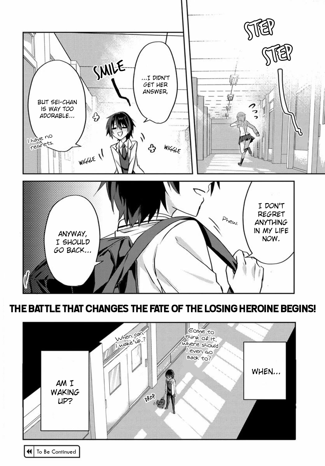 Since I’Ve Entered The World Of Romantic Comedy Manga, I’Ll Do My Best To Make The Losing Heroine Happy Chapter 1 #30