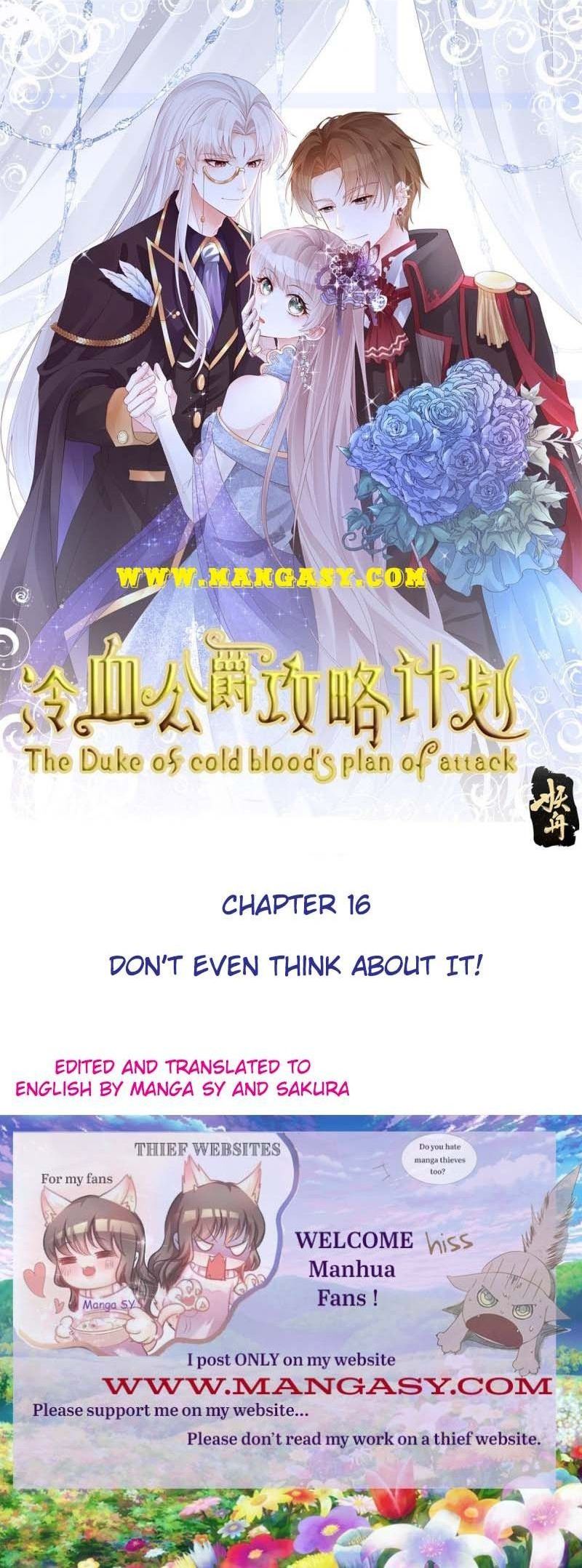 The Duke Of Cold Blood's Plan Of Attack Chapter 16 #1