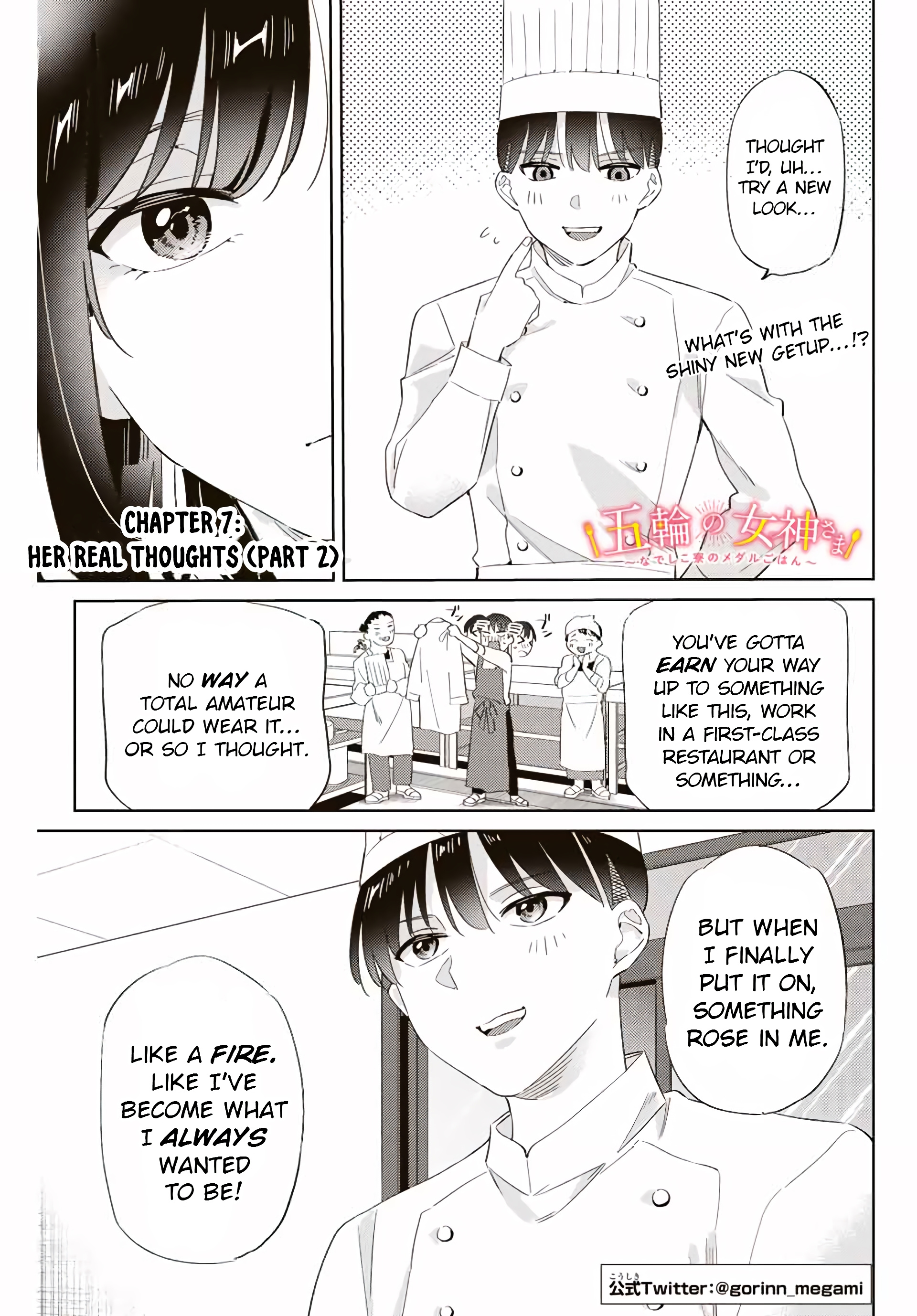 Gorin No Megami-Sama: Nedeshiko Ryou No Medal Gohan Chapter 7.2 #2