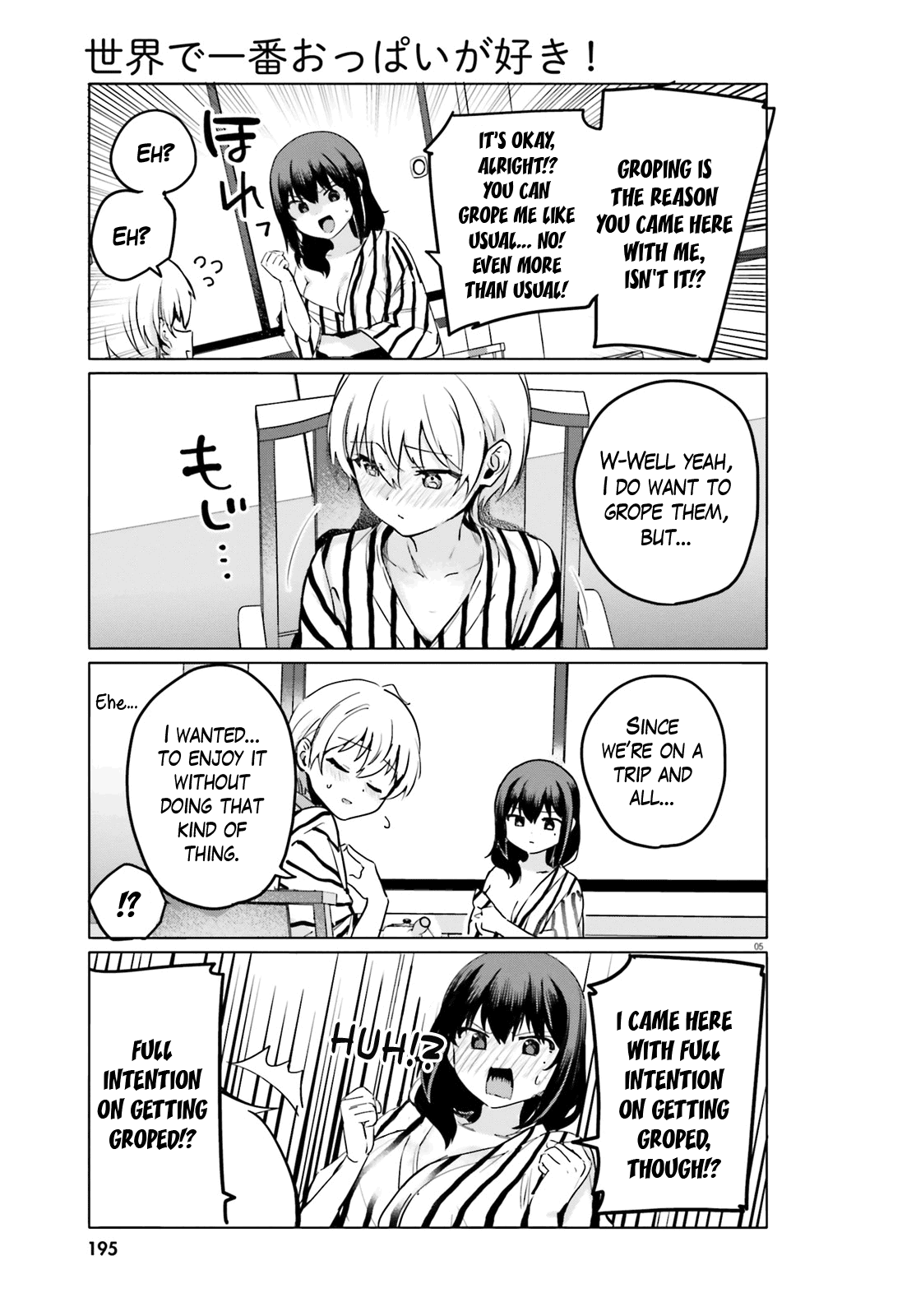 Sekai De Ichiban Oppai Ga Suki! Chapter 56 #5