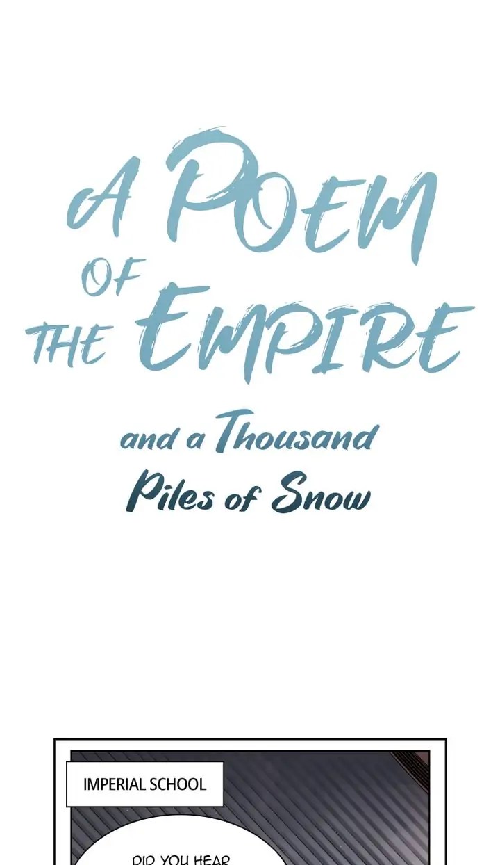 A Poem Of The Empire And A Thousand Piles Of Snow Chapter 16 #1