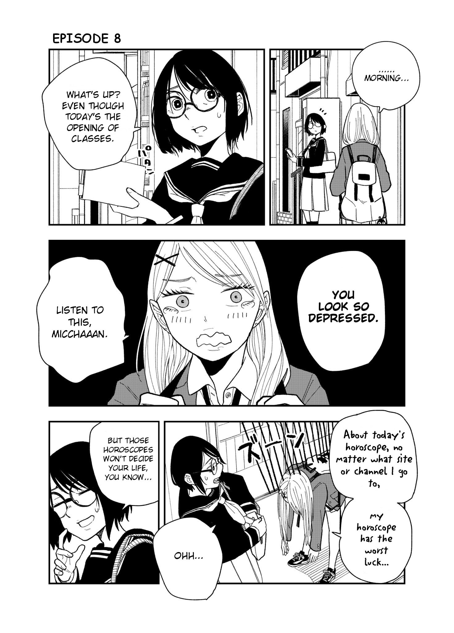 Tomoko & Mitsuki Chapter 8 #1