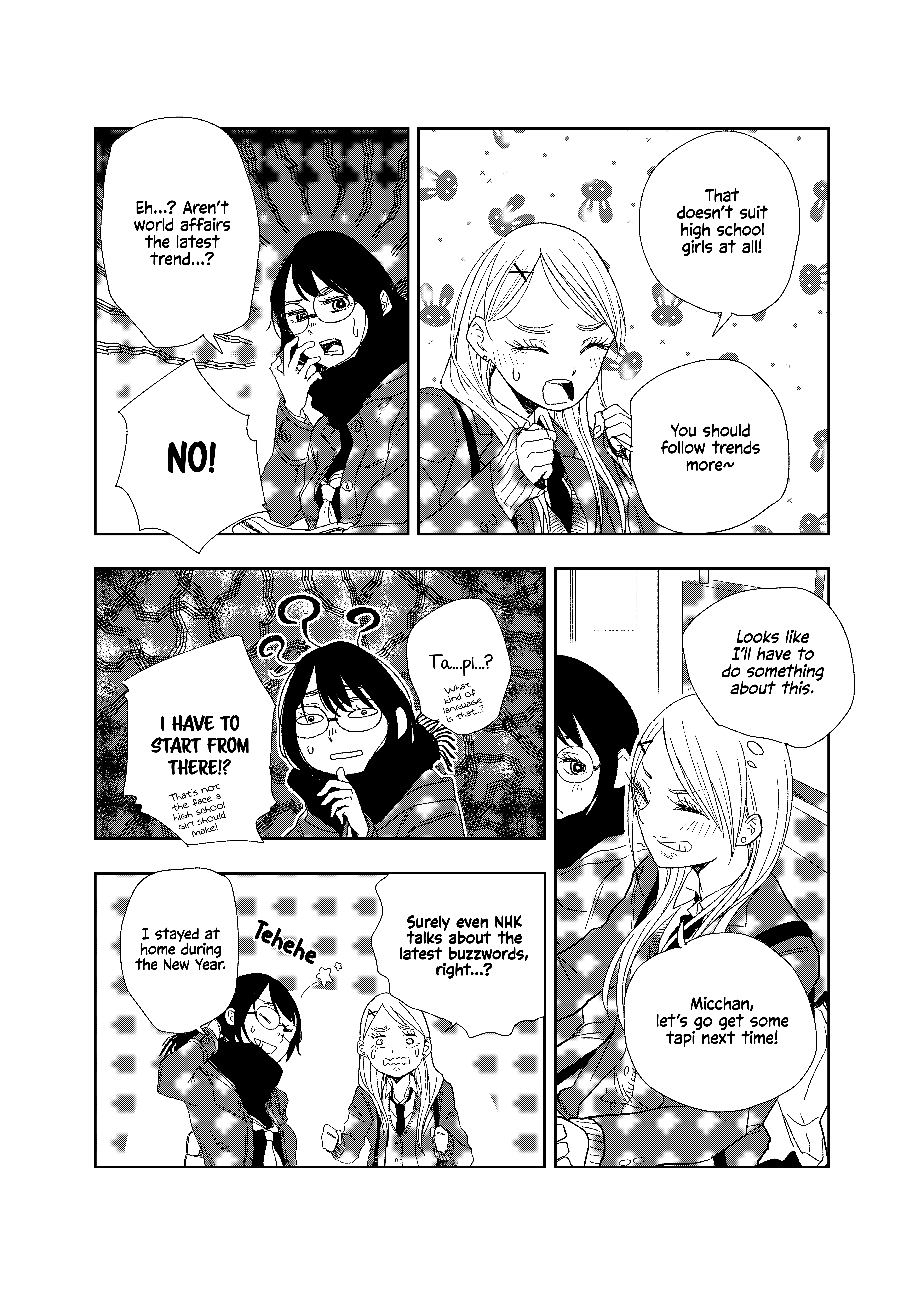 Tomoko & Mitsuki Chapter 2 #3