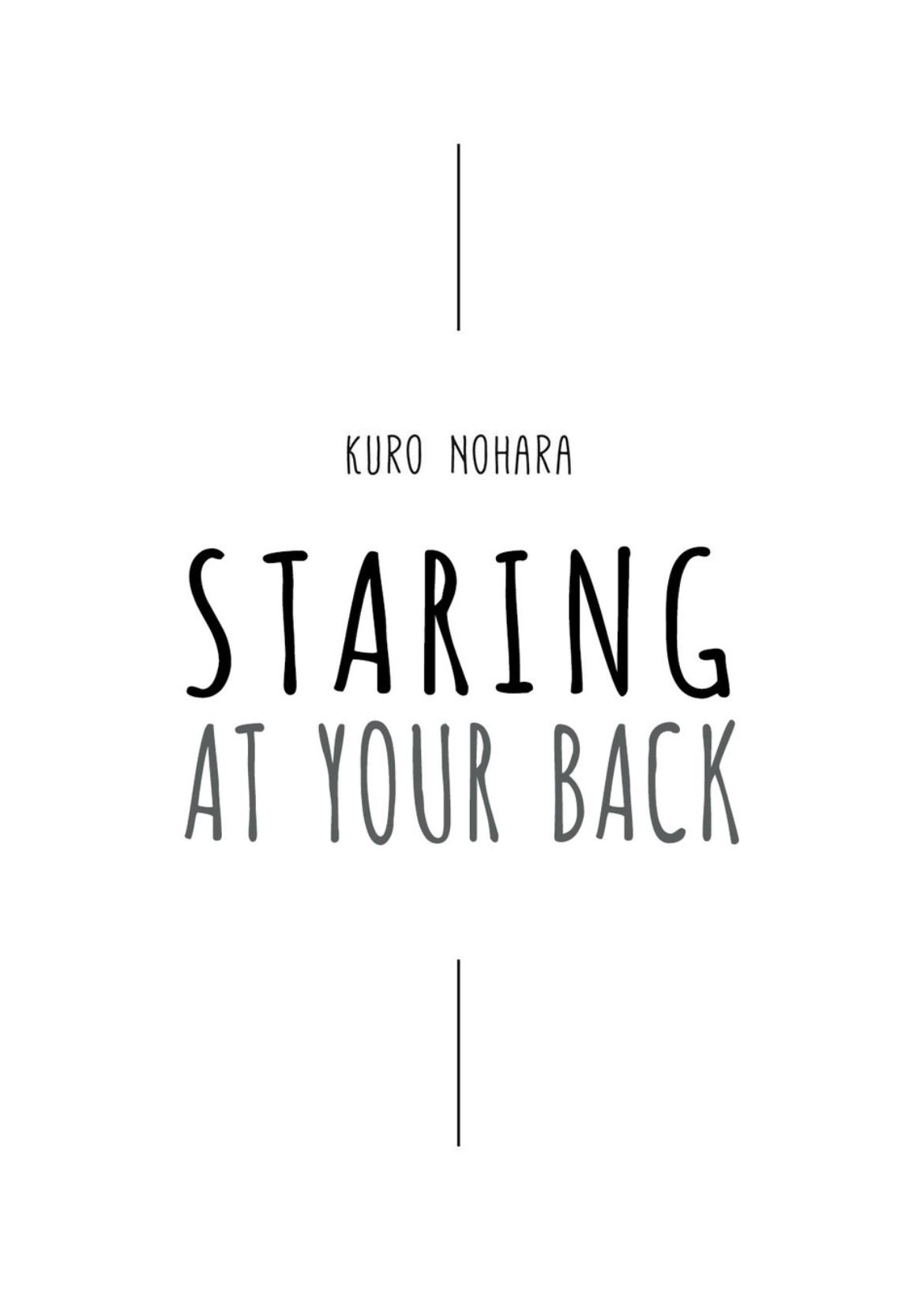 Staring At Your Back Chapter 0 #3