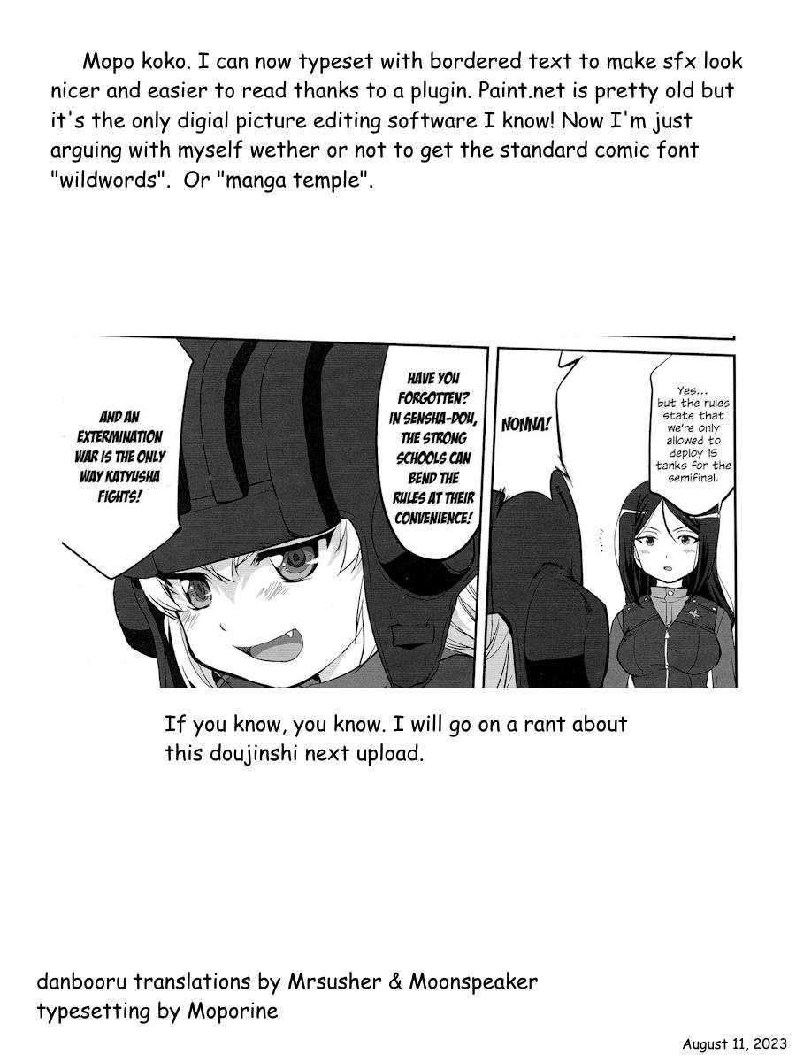 Girls Und Panzer - Garupan Kindergarten Chapter 15 #4