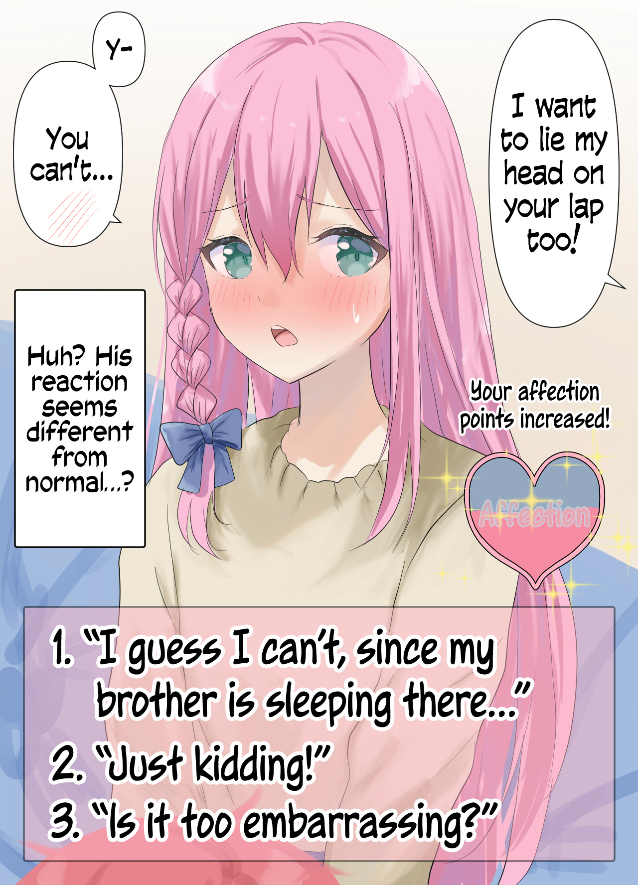 A Femboy Whose Affection Points Go Up Based On Your Choices Chapter 23 #1