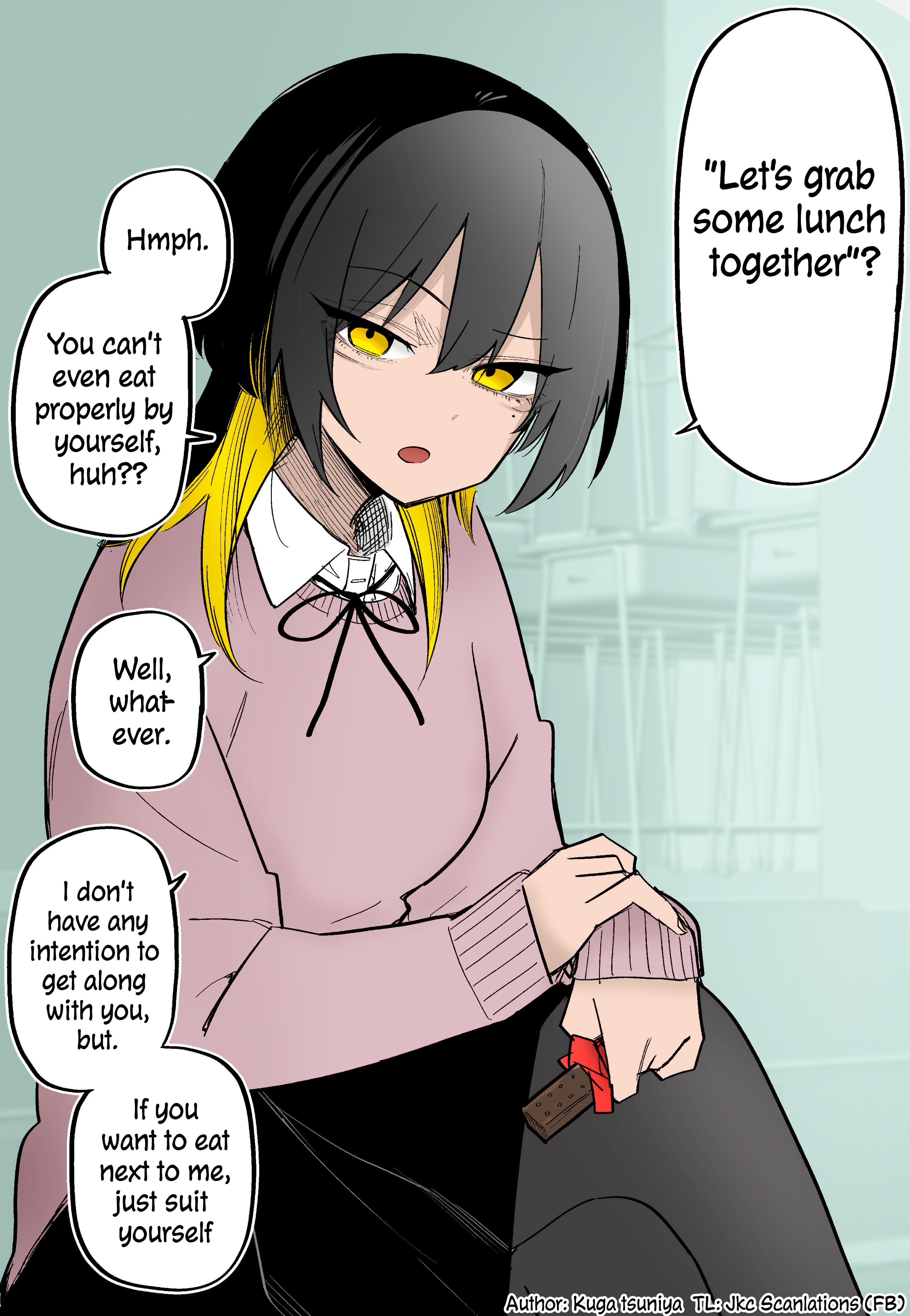 I Confessed To A Lone Wolf Girl (Fan Colored) Chapter 2 #1