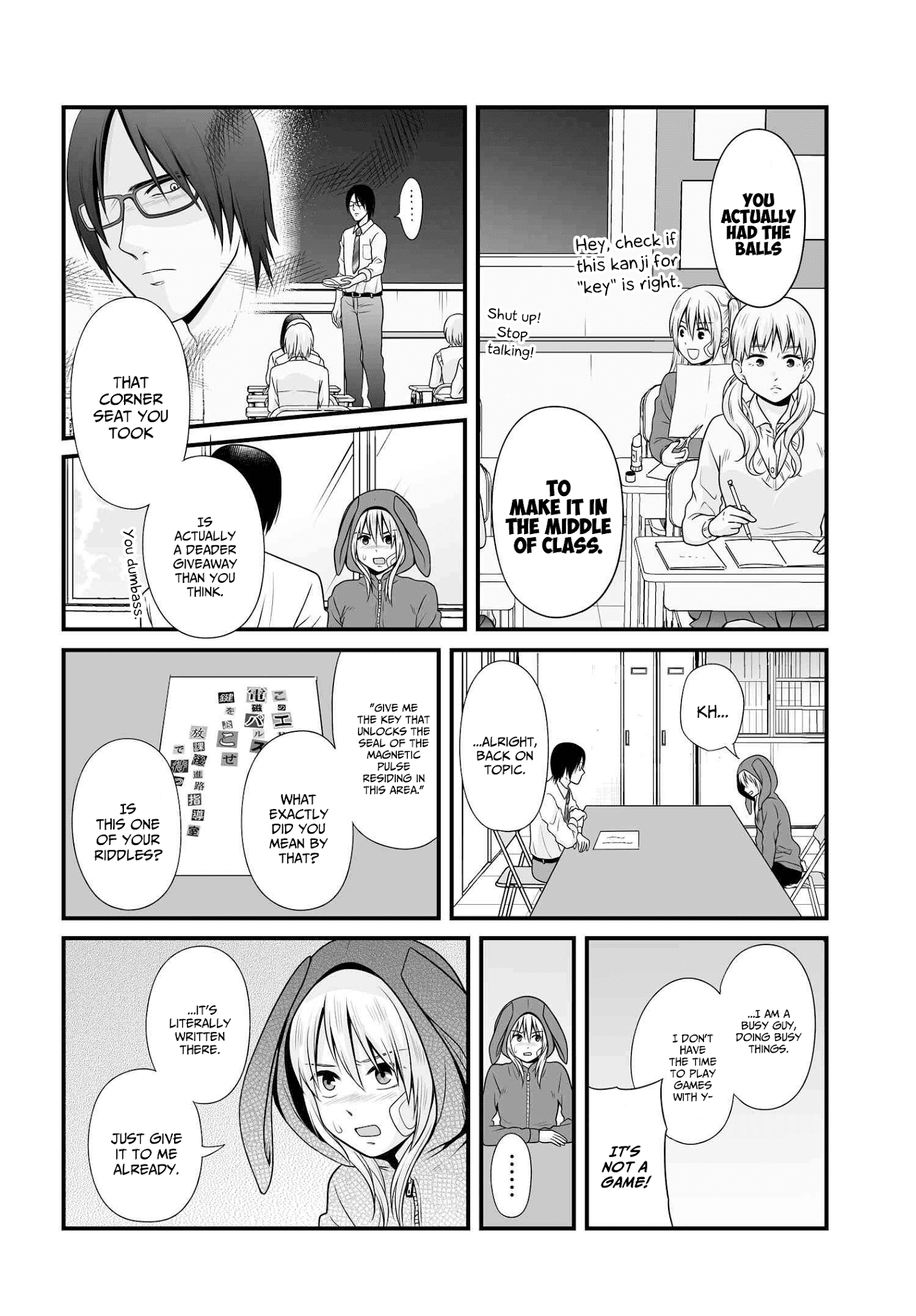 Joshikousei No Muda Zukai Chapter 92 #4