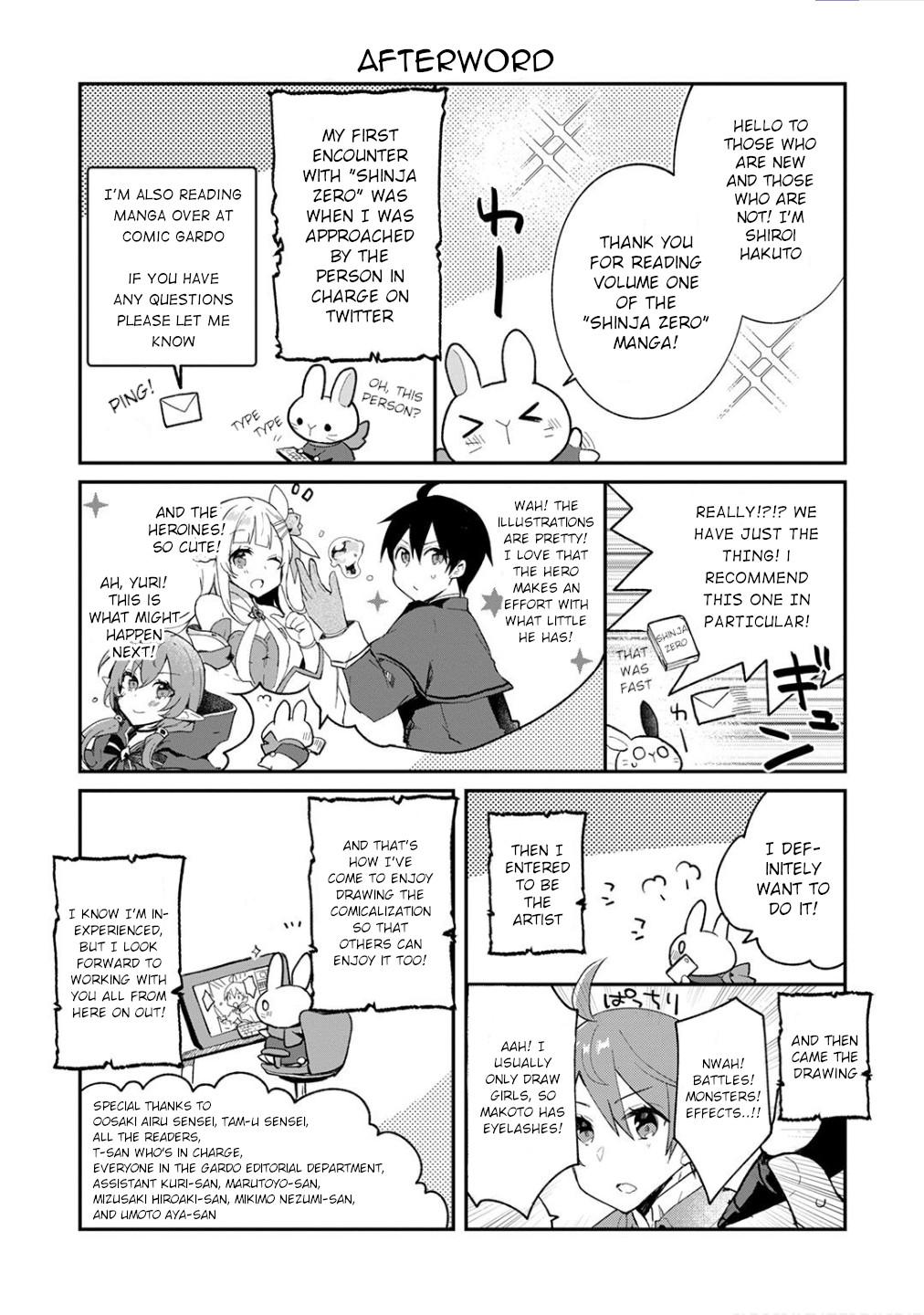 Shinja Zero No Megami-Sama To Hajimeru Isekai Kouryaku Chapter 6.5 #4