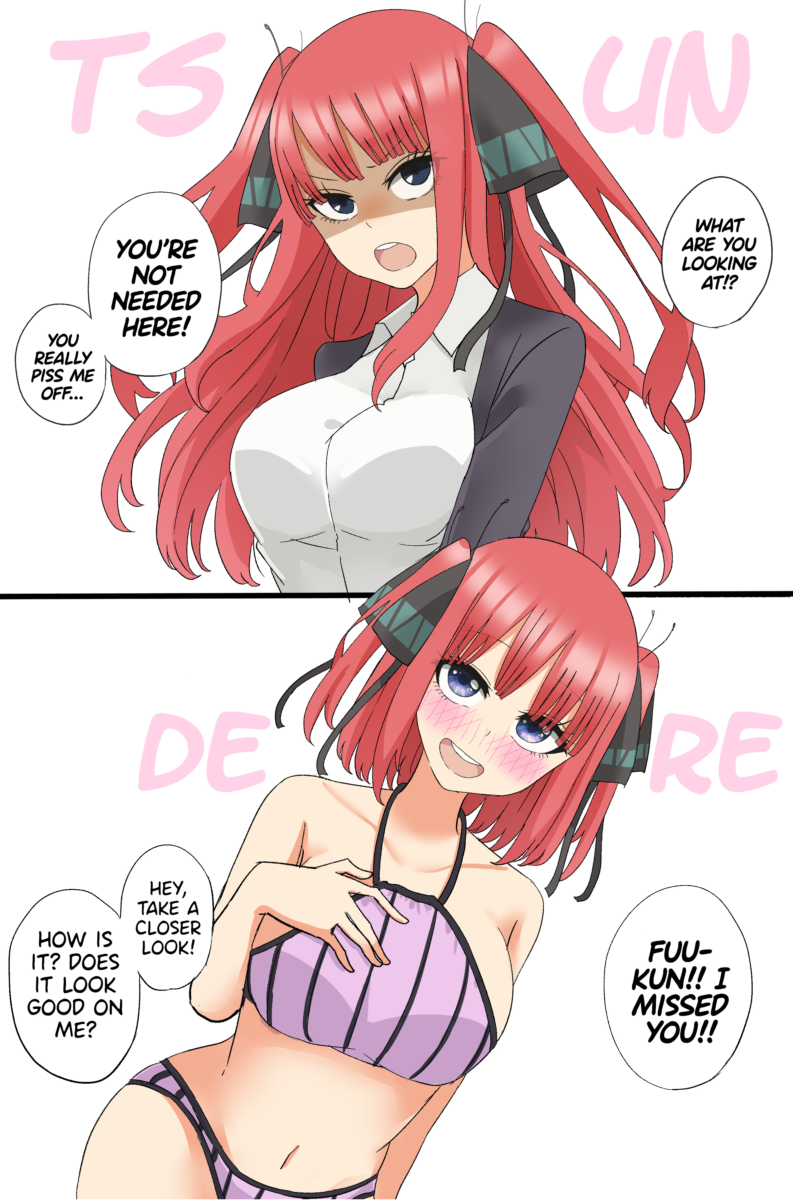 5Toubun No Hanayome - Current And Previous Nino Comparison (Doujinshi) Chapter 2 #1