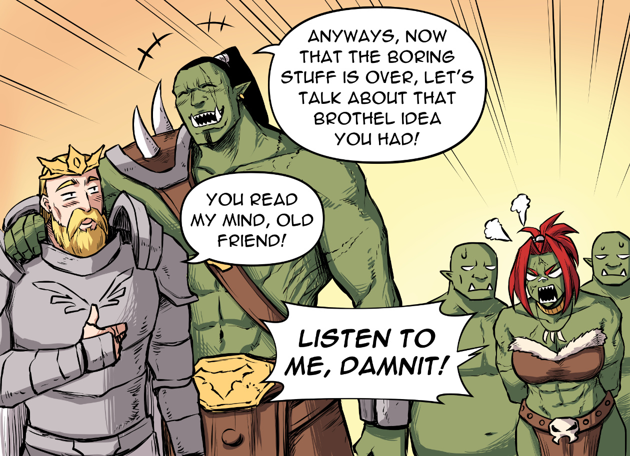 Orc Girl Goes To High School Chapter 1 #8