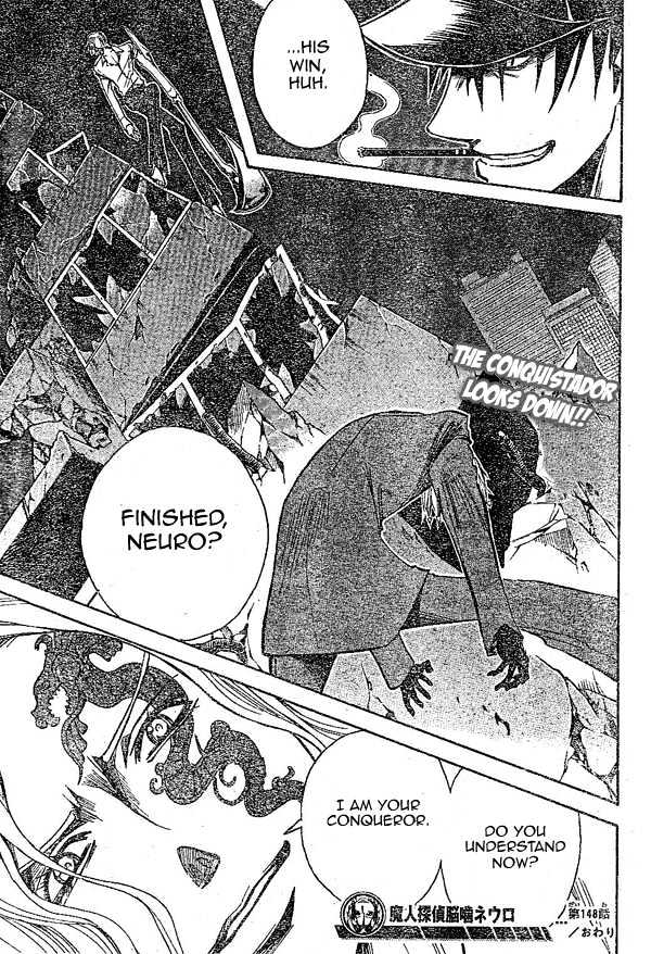 Majin Tantei Nougami Neuro Chapter 148 #20