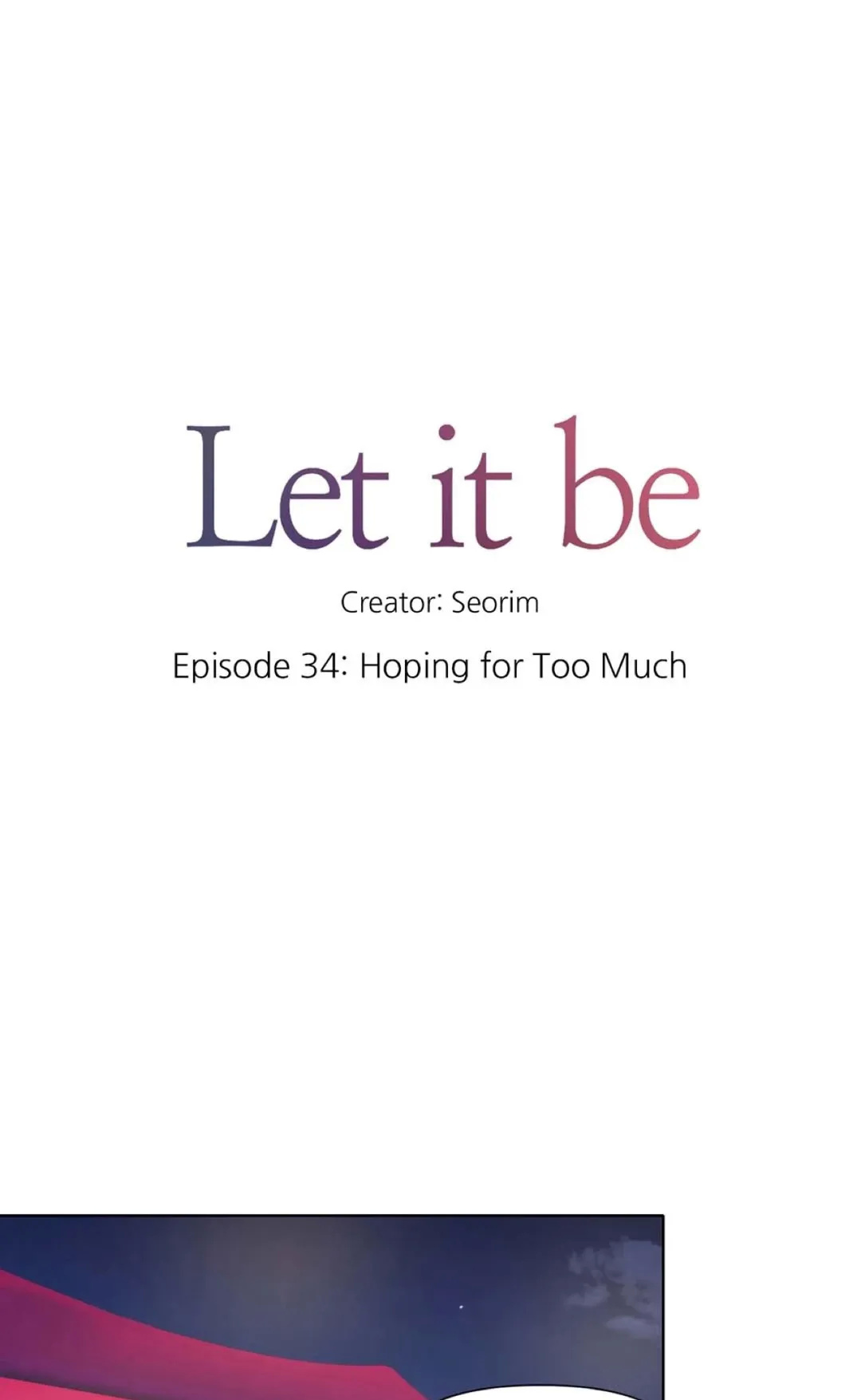 Let It Be Chapter 34 #20
