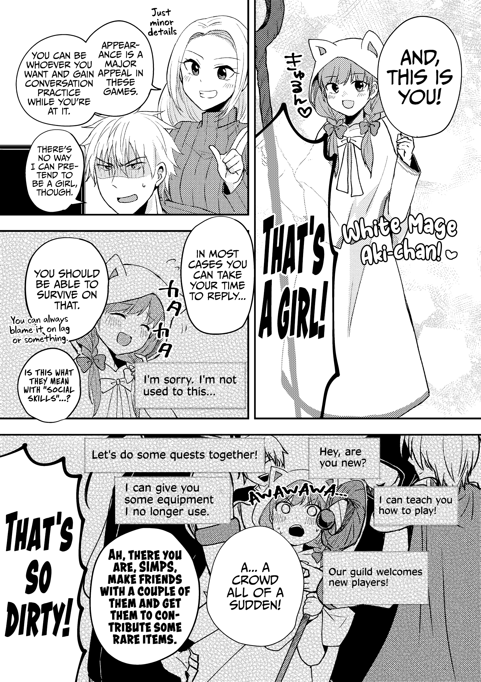 Netoge No Seibetsu Wa Daitai Mitame De Damasareru Chapter 2 #3