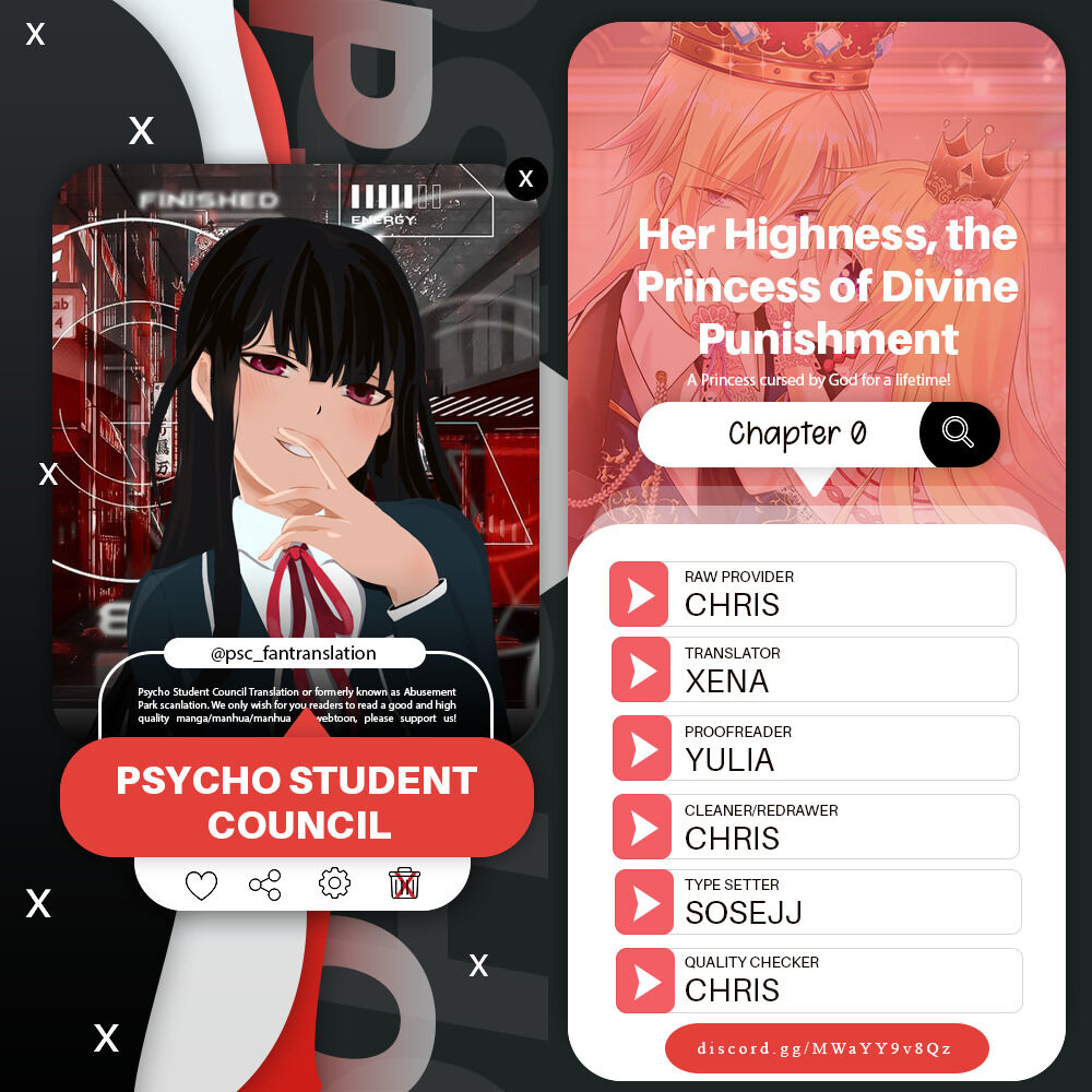 Her Highness, The Princess Of Divine Punishment Chapter 0 #1
