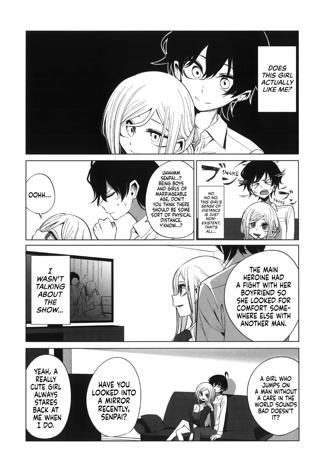 Mizuki-Senpai No Koi Uranai Chapter 10 #4