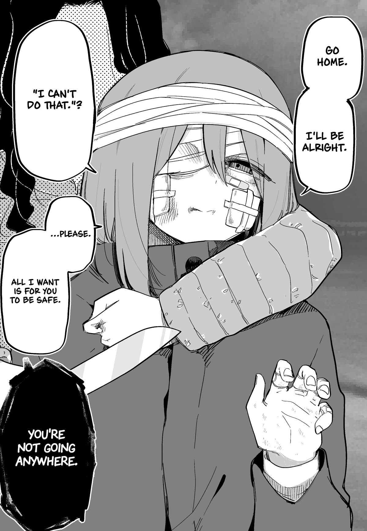I'm Worried About My Classmate Who's Covered In Bruises Chapter 34 #1