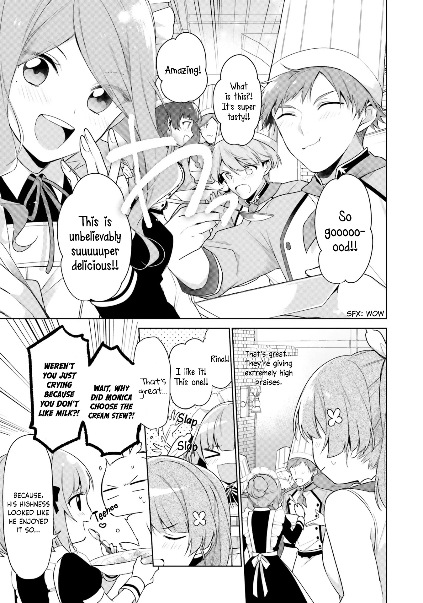 I'm Not The Saint, So I'll Just Leisurely Make Food At The Royal Palace Chapter 3 #23