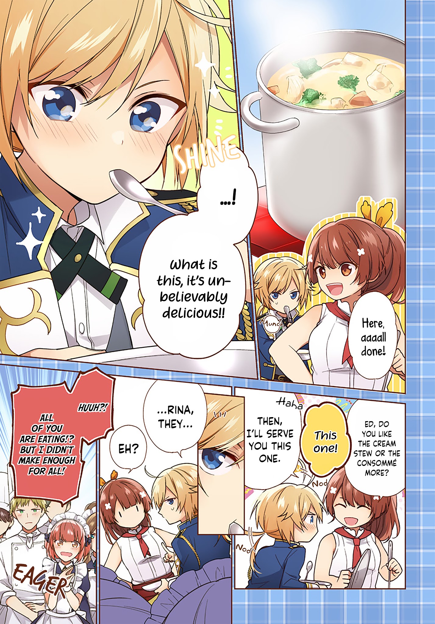I'm Not The Saint, So I'll Just Leisurely Make Food At The Royal Palace Chapter 1.1 #1