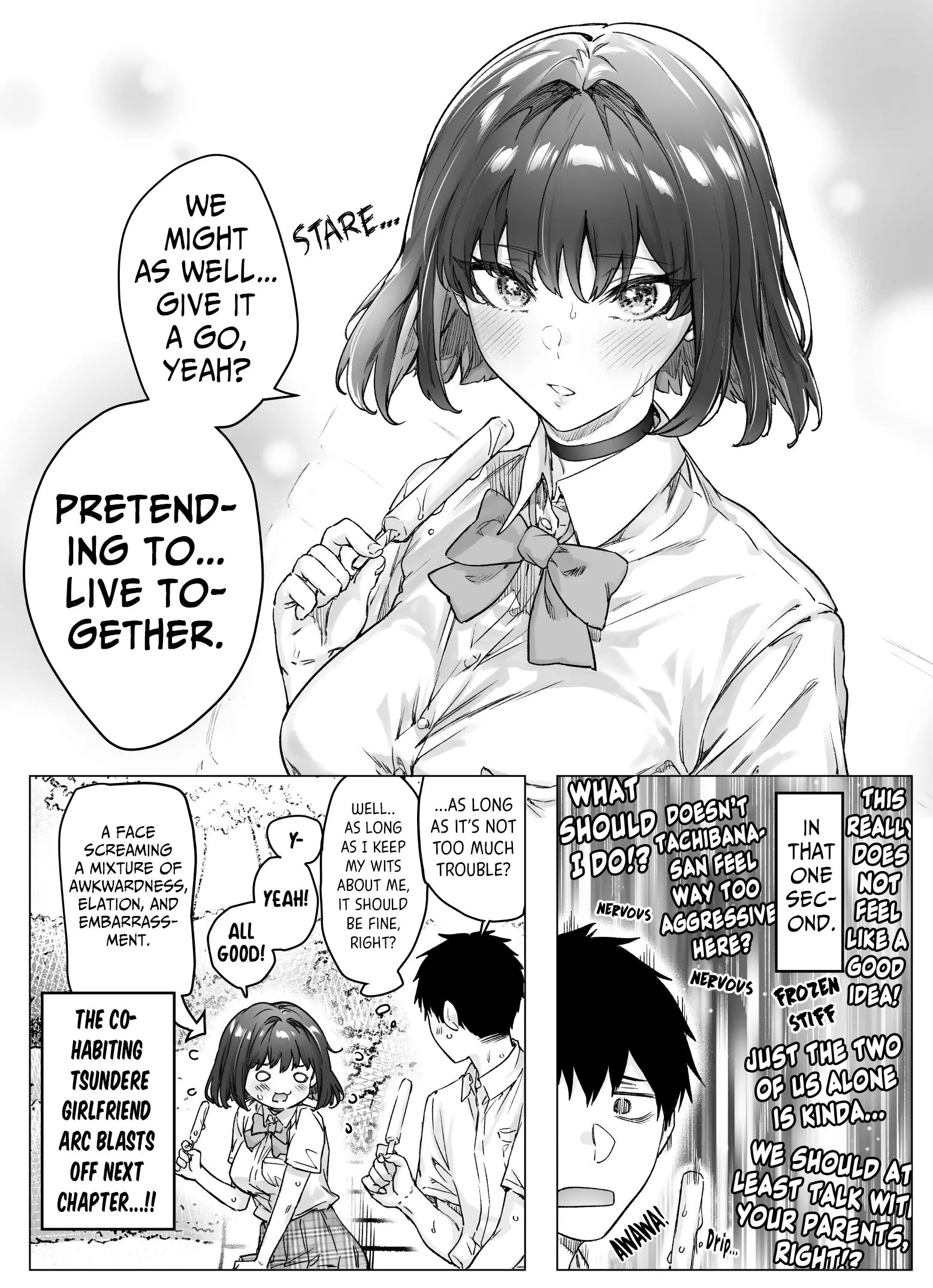 The Tsuntsuntsuntsuntsuntsun Tsuntsuntsuntsuntsundere Girl Getting Less And Less Tsun Day By Day Chapter 70 #2