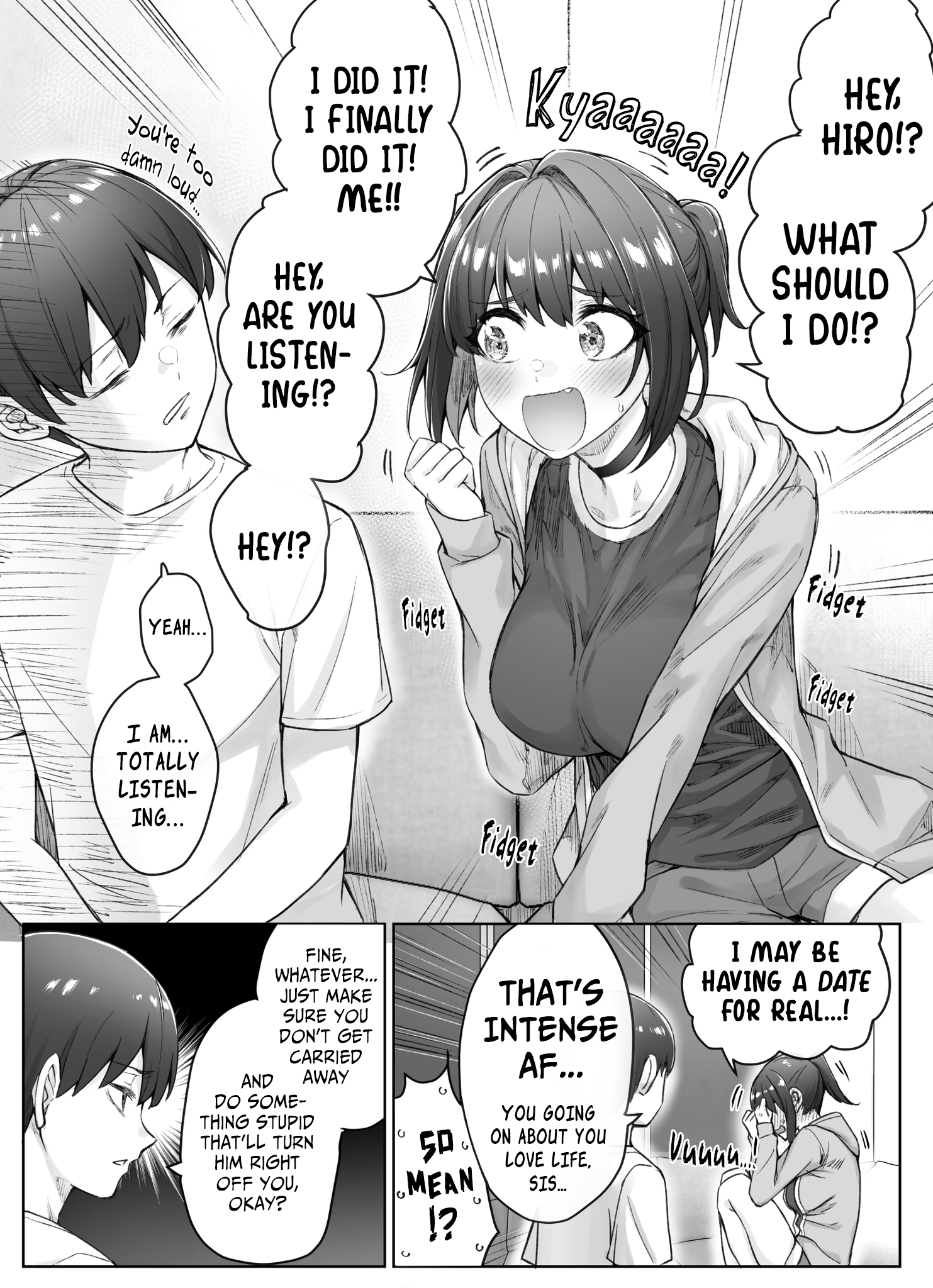 The Tsuntsuntsuntsuntsuntsun Tsuntsuntsuntsuntsundere Girl Getting Less And Less Tsun Day By Day Chapter 46 #1