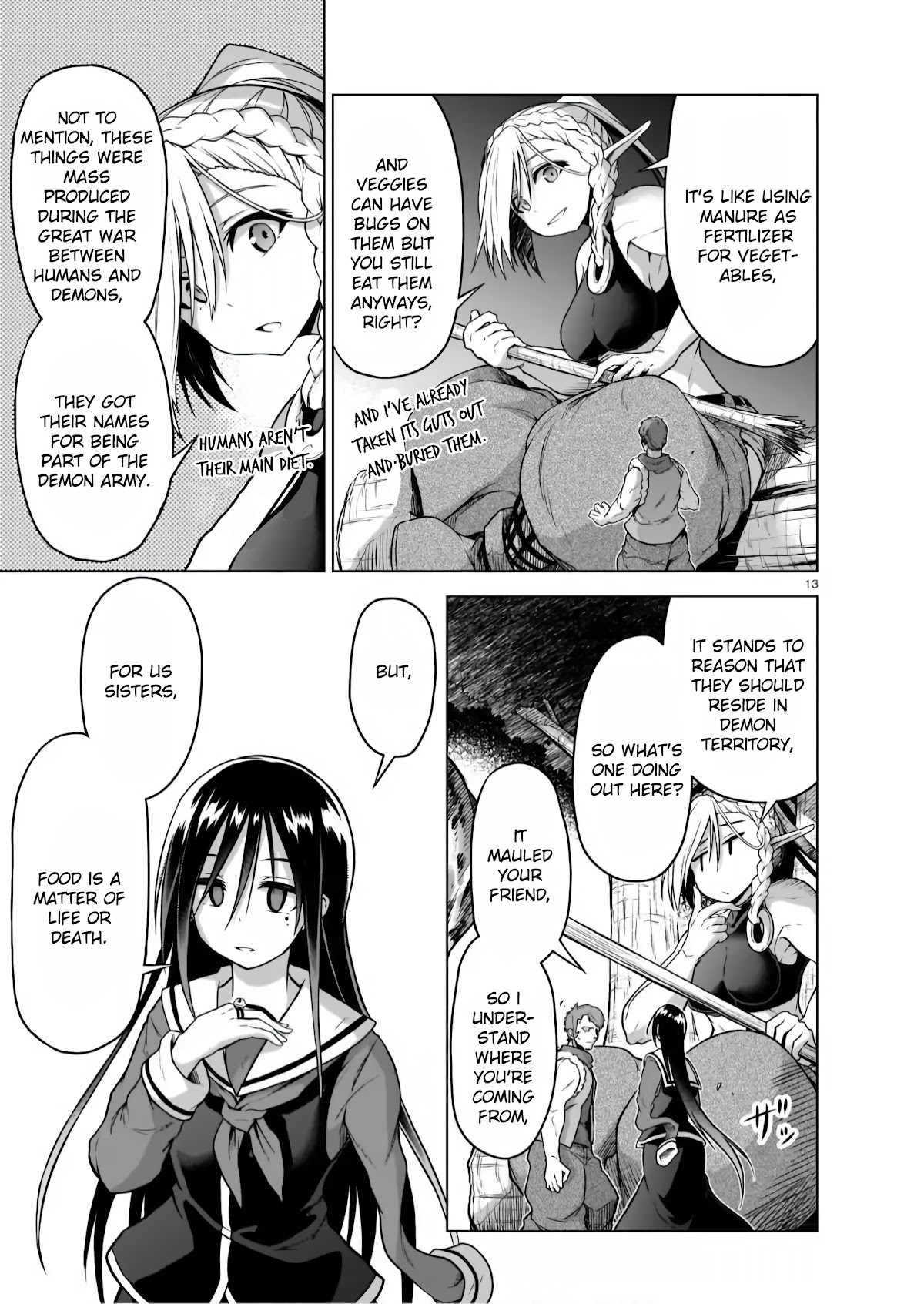 The Onee-Sama And The Giant Chapter 4 #12