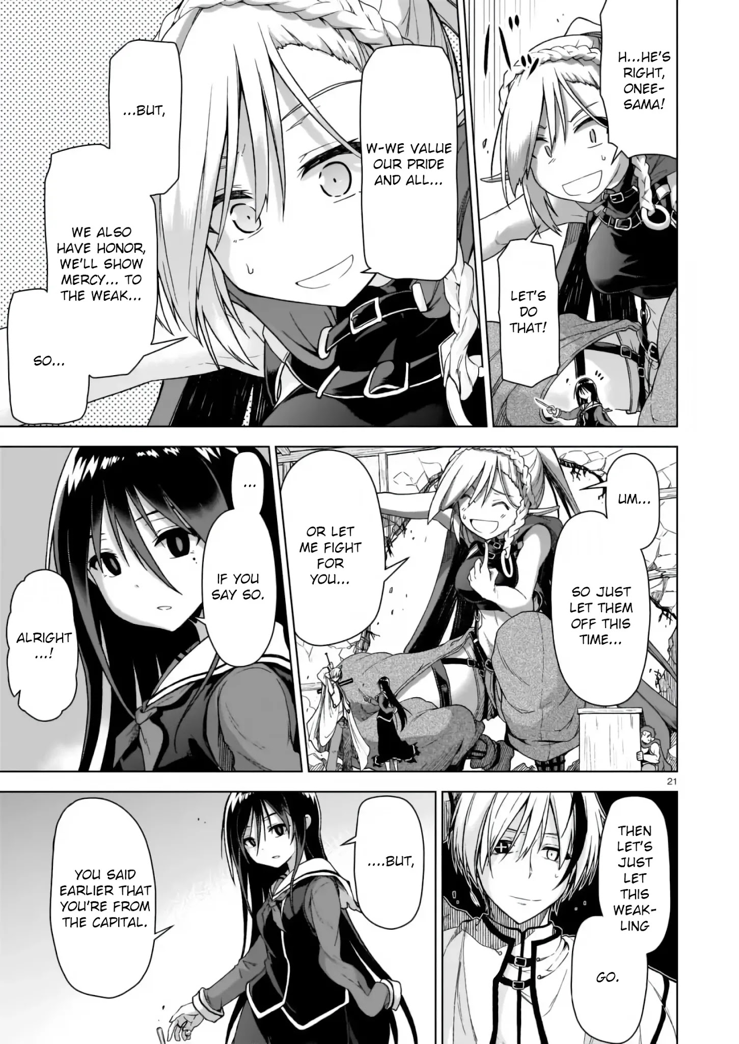 The Onee-Sama And The Giant Chapter 1 #21