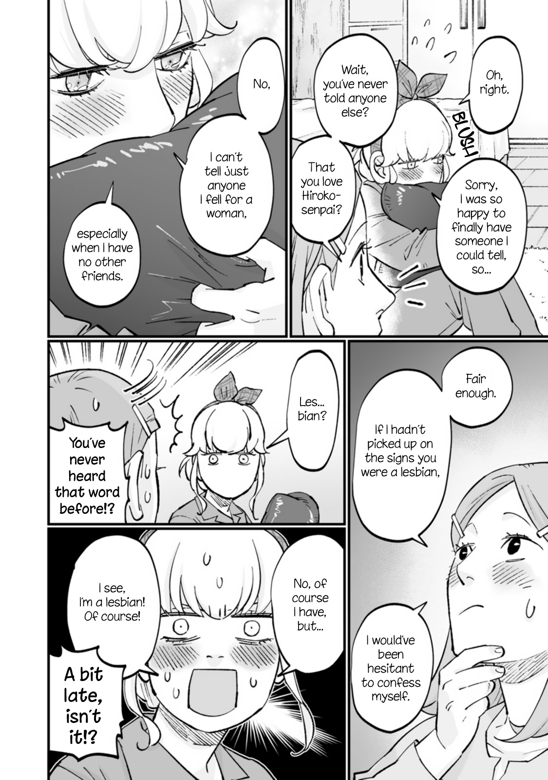 Ayaka-Chan Wa Hiroko-Senpai Ni Koishiteru Chapter 9 #6