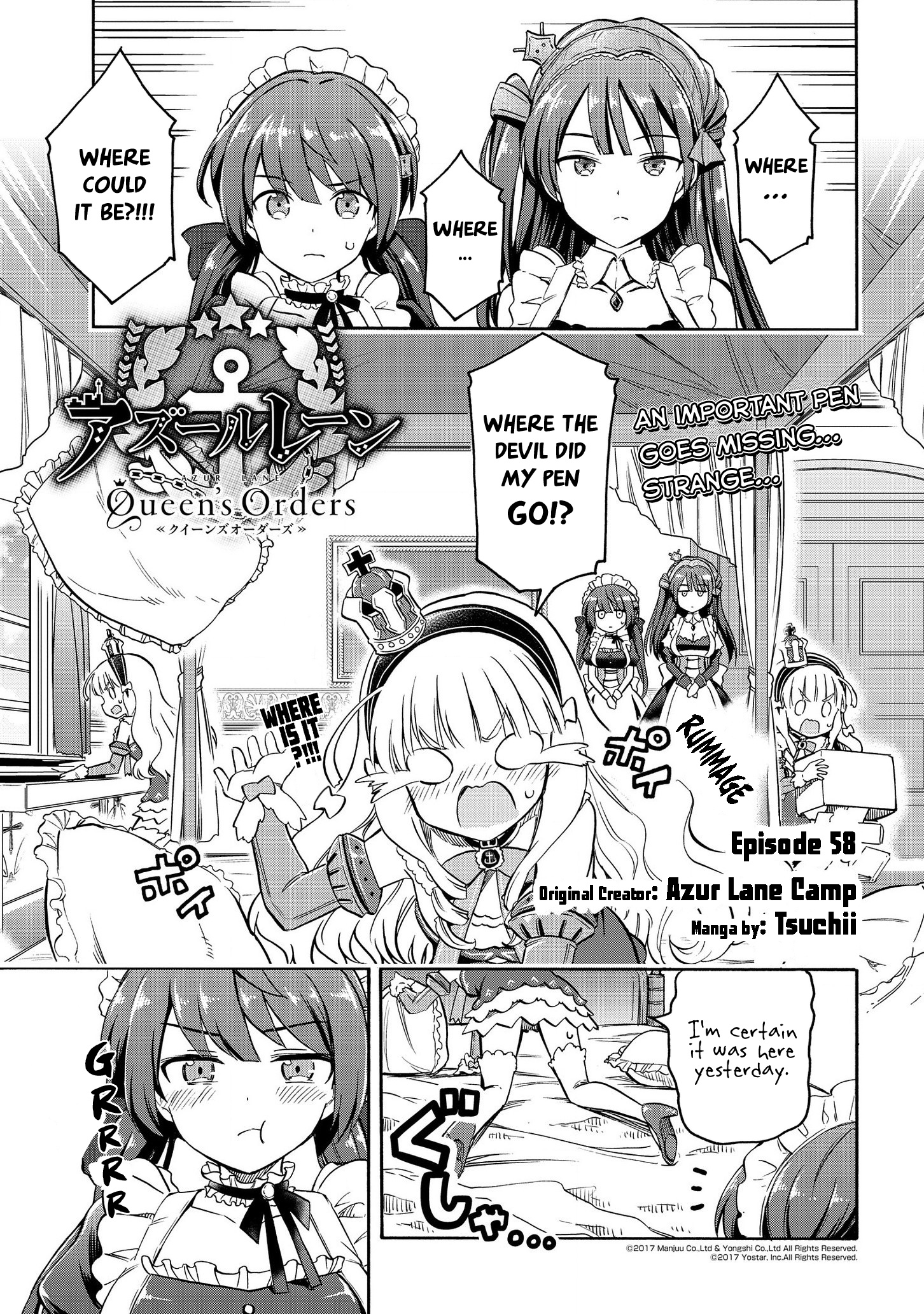 Azur Lane: Queen's Orders Chapter 58 #1