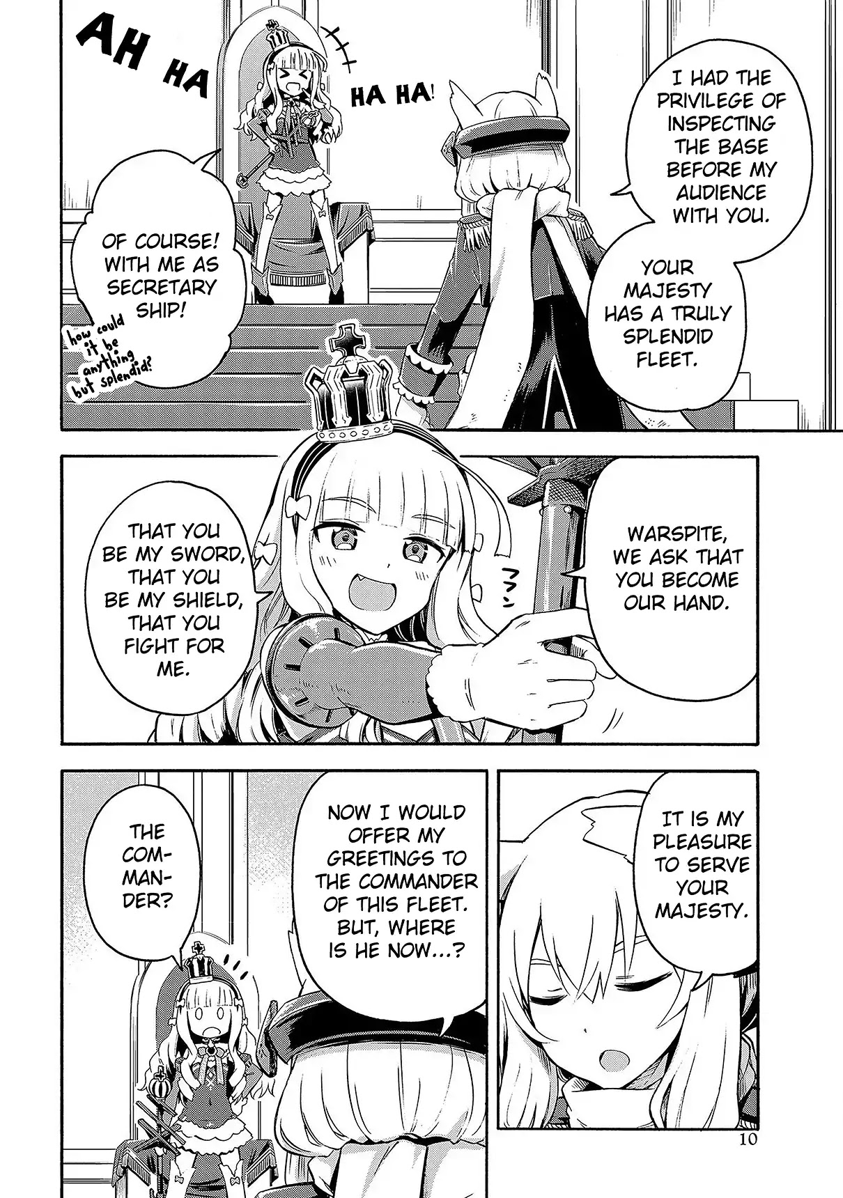 Azur Lane: Queen's Orders Chapter 1 #4