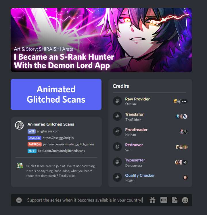 I Became An S-Rank Hunter With The Demon Lord App Chapter 39 #1