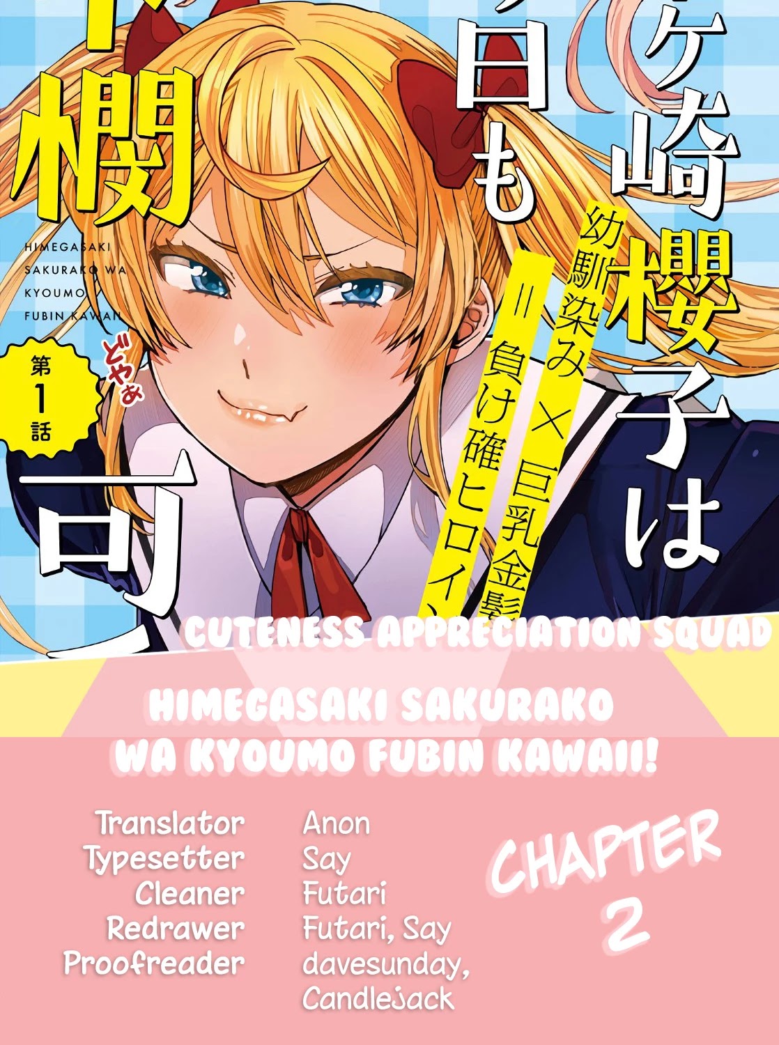 Himegasaki Sakurako Wa Kyoumo Fubin Kawaii! Chapter 2 #1