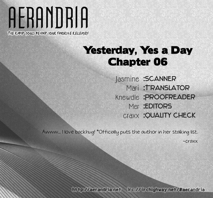 Yesterday, Yes A Day Chapter 6 #3