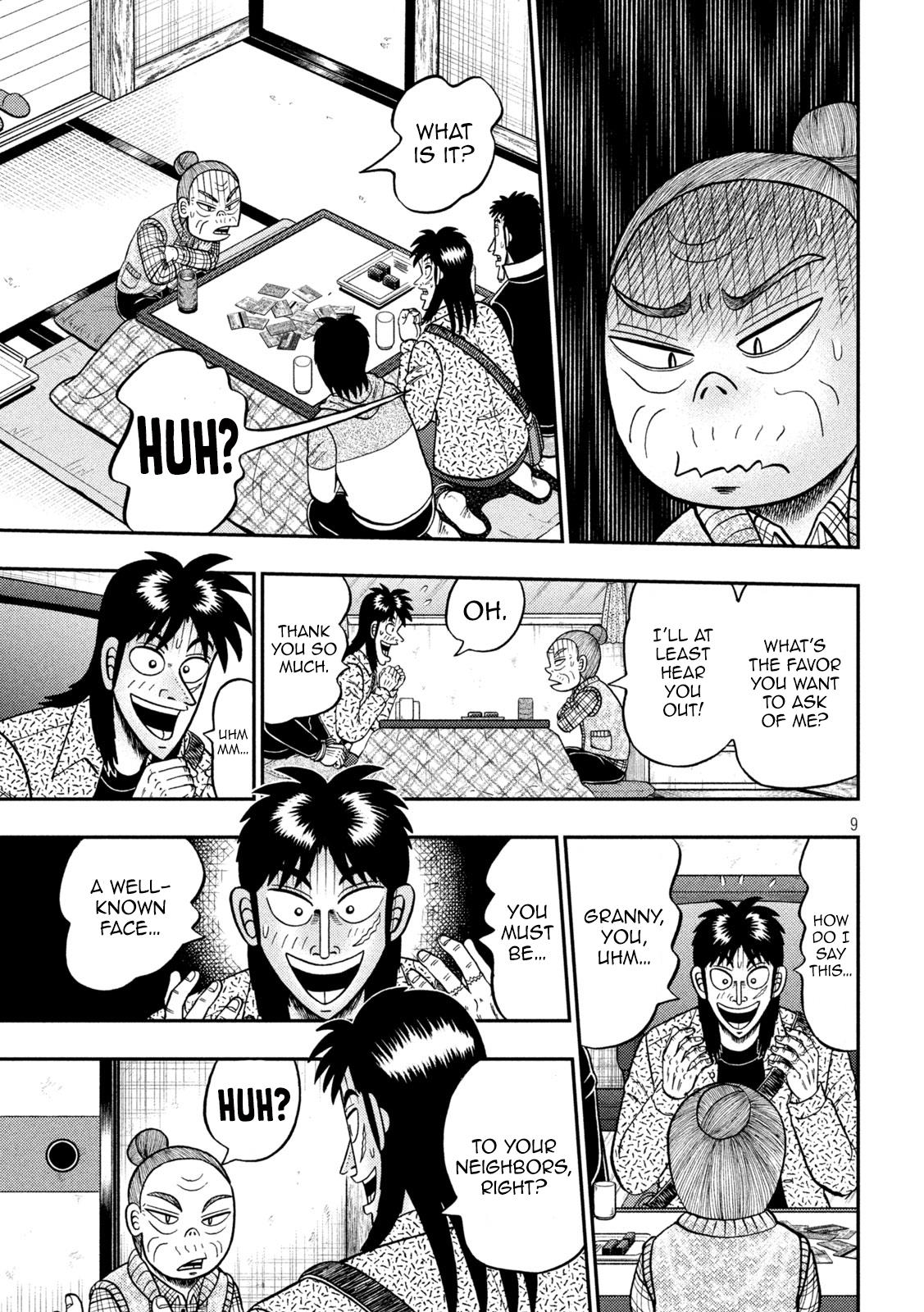 Tobaku Datenroku Kaiji - One Poker Hen Chapter 461 #9