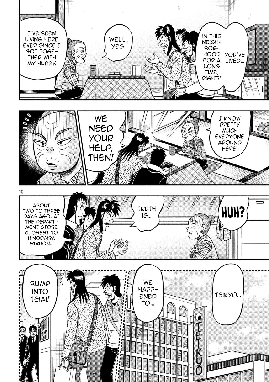 Tobaku Datenroku Kaiji - One Poker Hen Chapter 461 #10