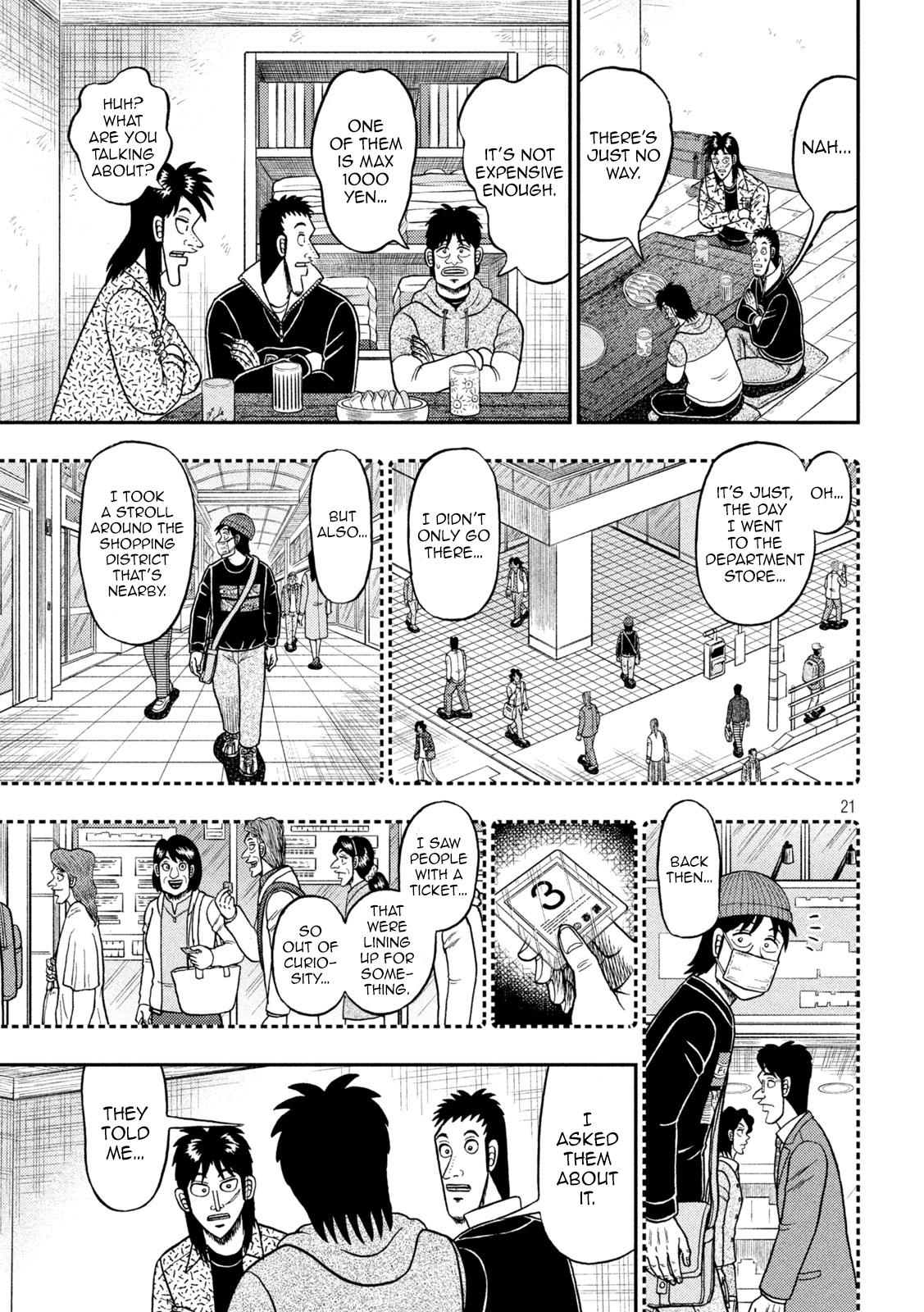 Tobaku Datenroku Kaiji - One Poker Hen Chapter 457 #21