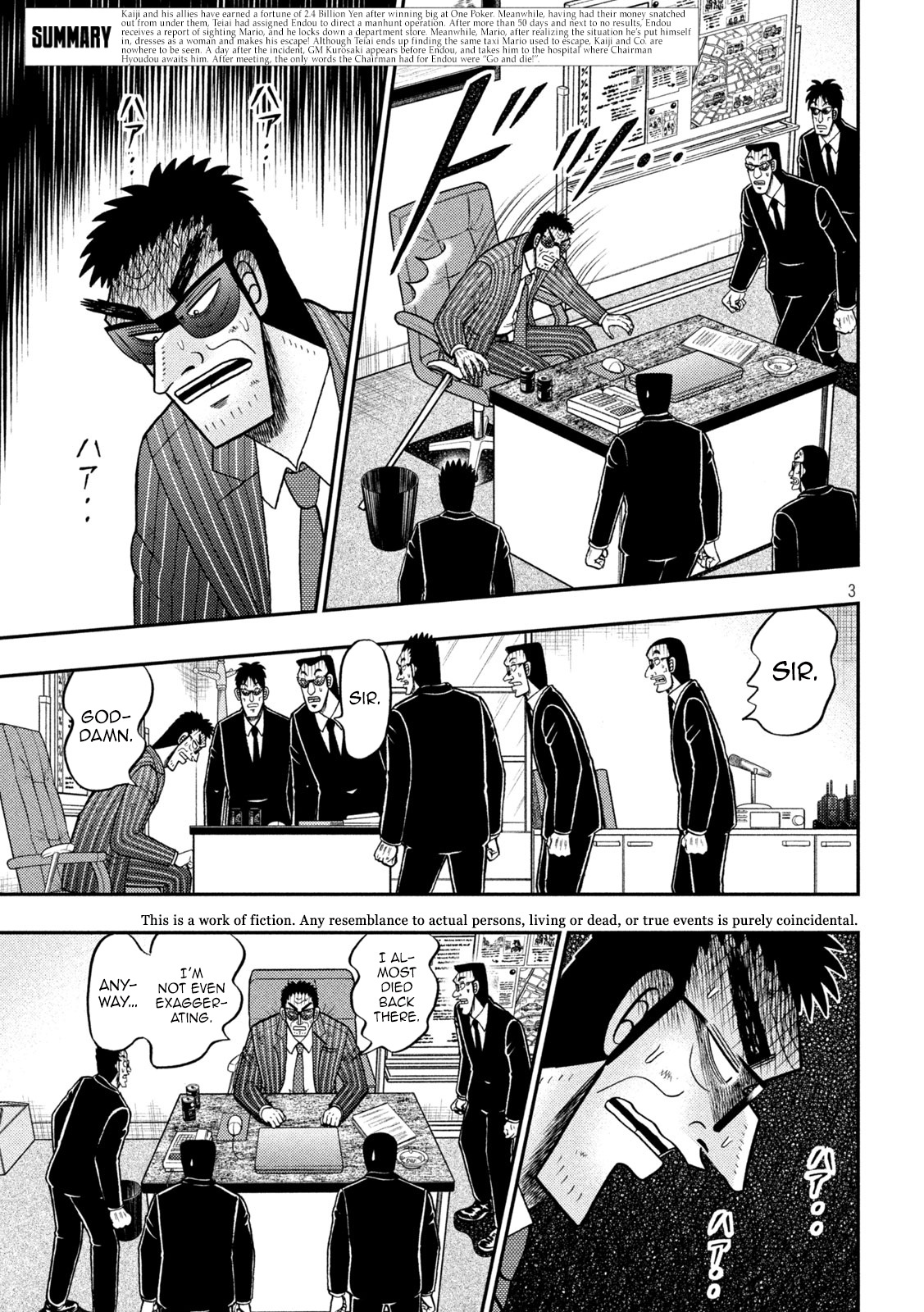 Tobaku Datenroku Kaiji - One Poker Hen Chapter 451 #3