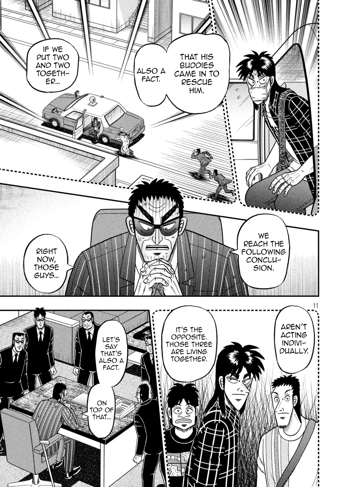 Tobaku Datenroku Kaiji - One Poker Hen Chapter 451 #11