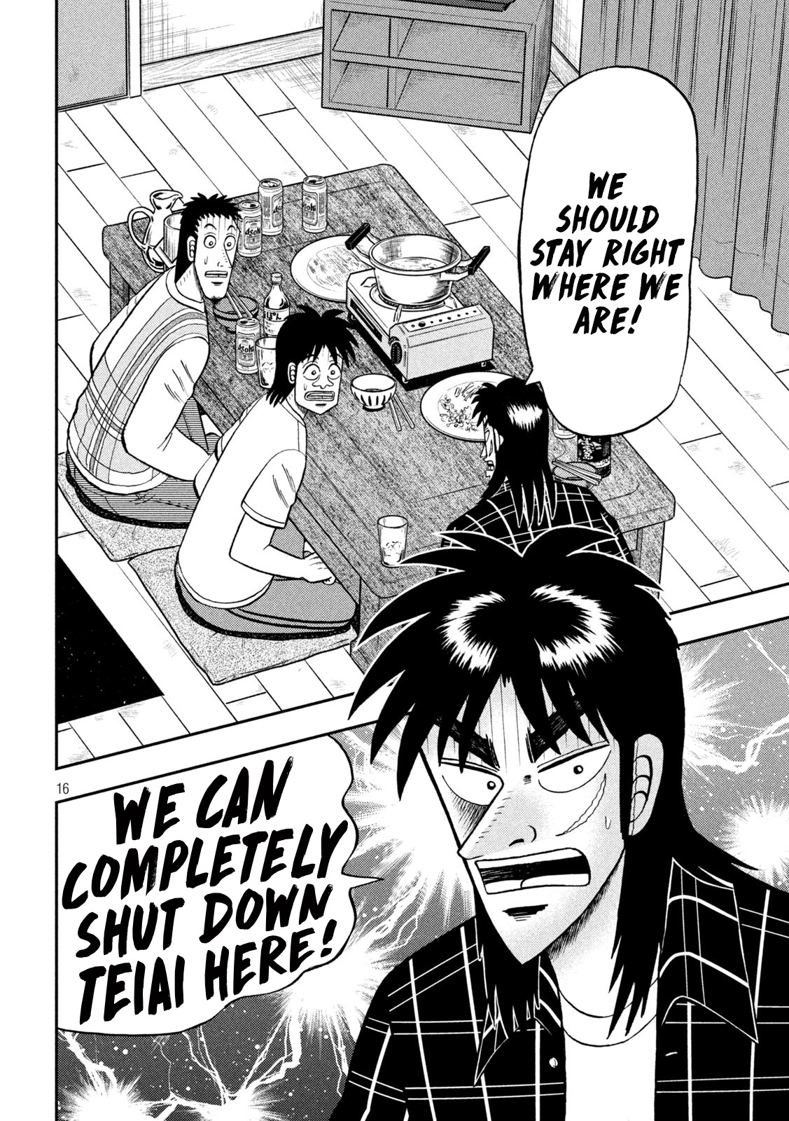 Tobaku Datenroku Kaiji - One Poker Hen Chapter 440 #16