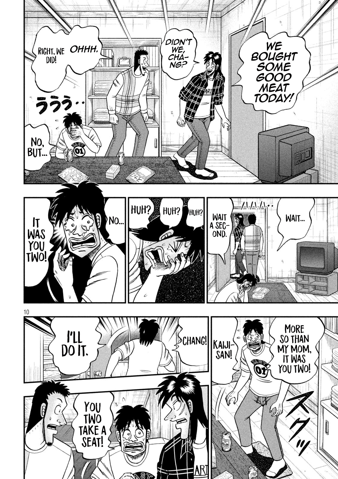 Tobaku Datenroku Kaiji - One Poker Hen Chapter 437 #10