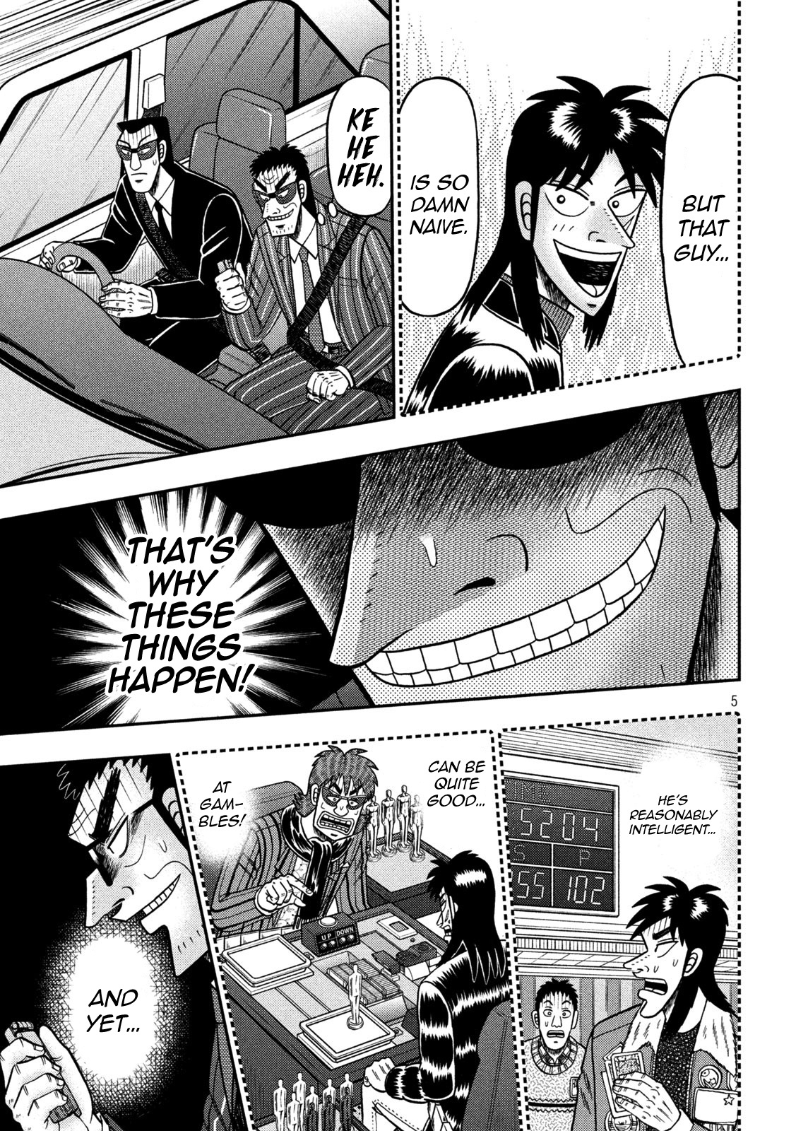 Tobaku Datenroku Kaiji - One Poker Hen Chapter 432 #5