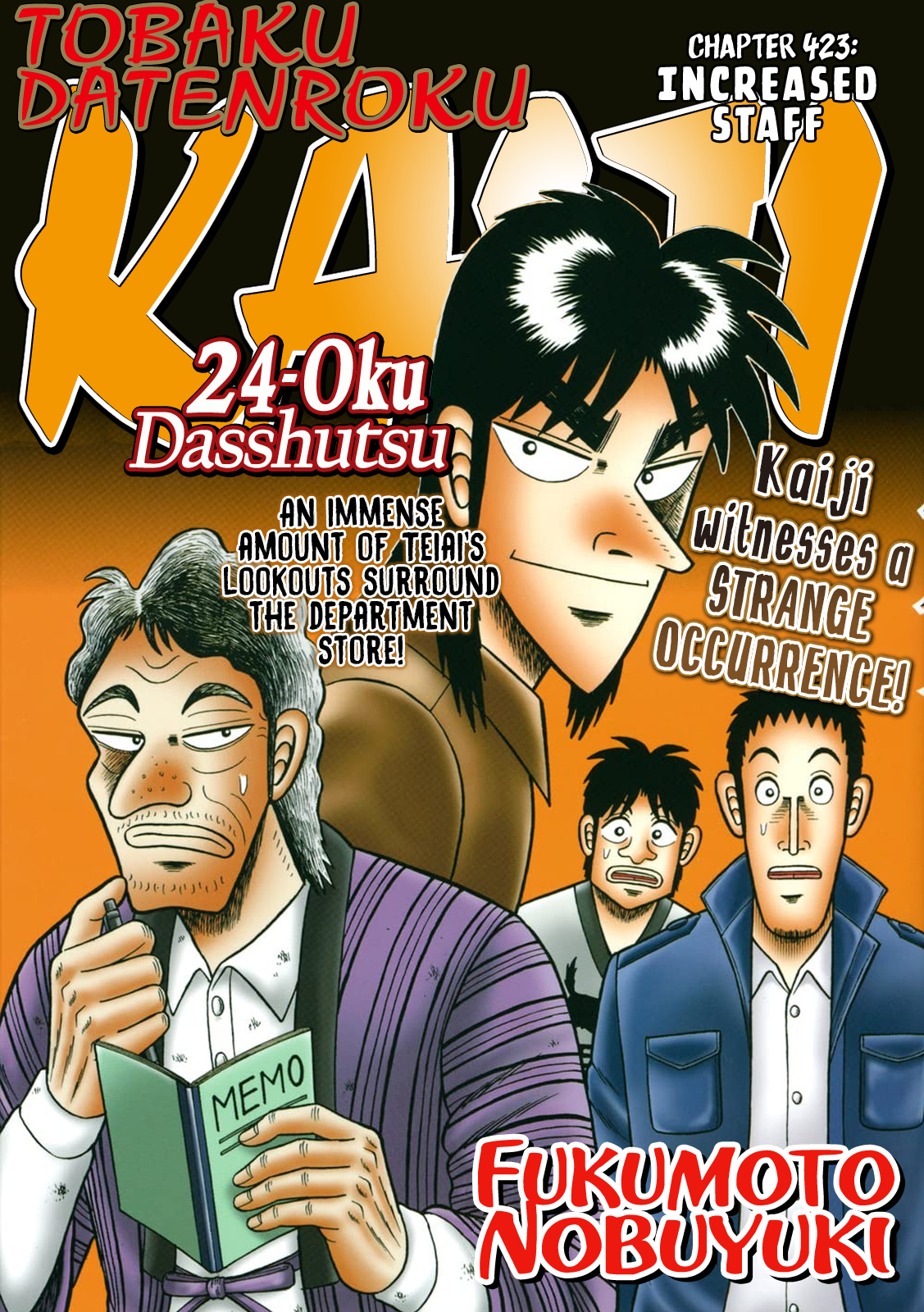 Tobaku Datenroku Kaiji - One Poker Hen Chapter 423 #1