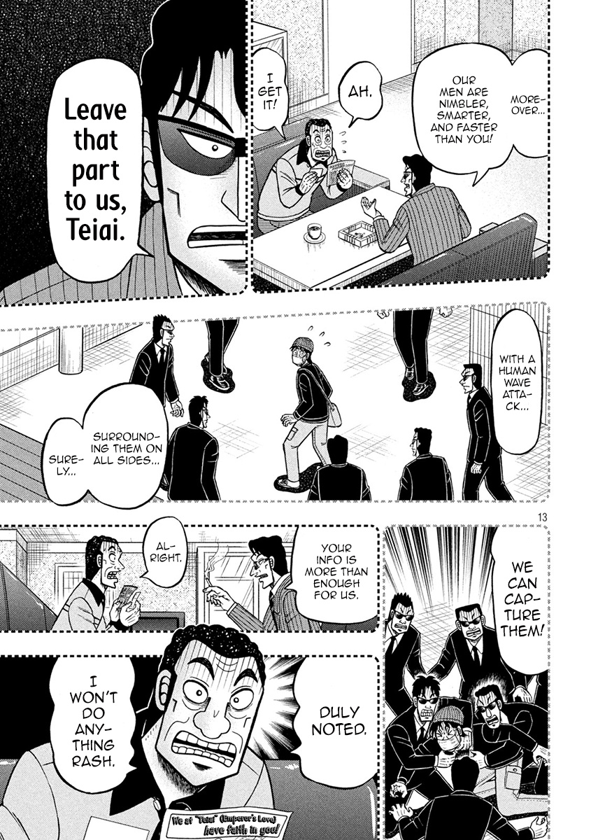 Tobaku Datenroku Kaiji - One Poker Hen Chapter 399 #13