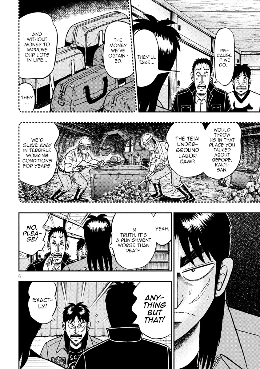 Tobaku Datenroku Kaiji - One Poker Hen Chapter 390 #6