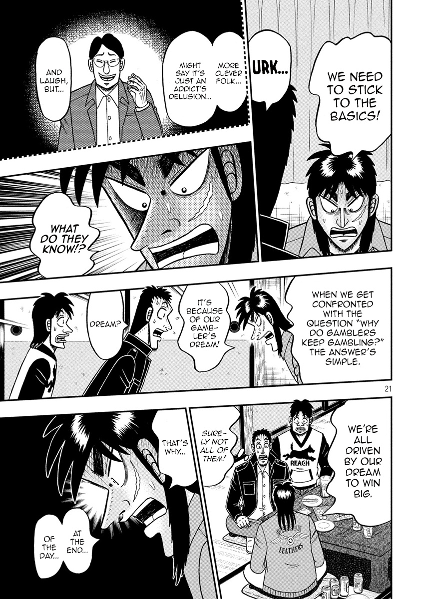 Tobaku Datenroku Kaiji - One Poker Hen Chapter 390 #21