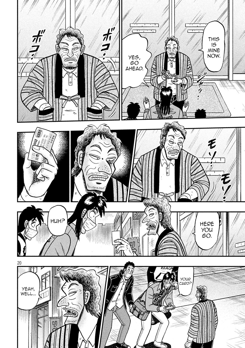 Tobaku Datenroku Kaiji - One Poker Hen Chapter 386 #20