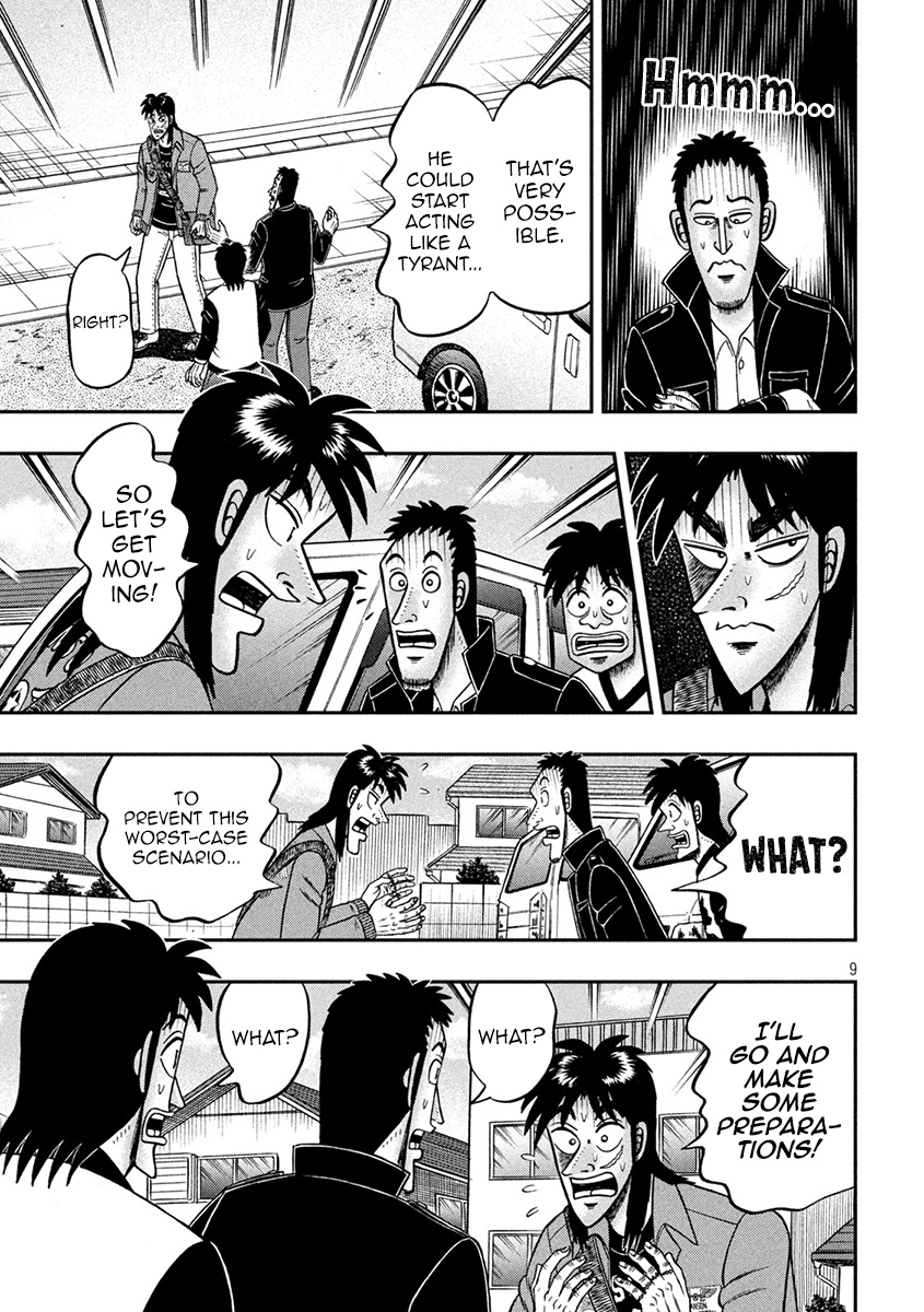 Tobaku Datenroku Kaiji - One Poker Hen Chapter 370 #9