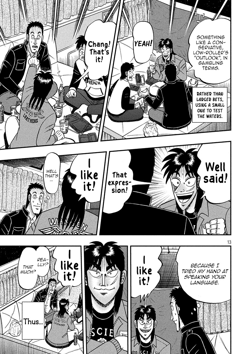 Tobaku Datenroku Kaiji - One Poker Hen Chapter 348 #13