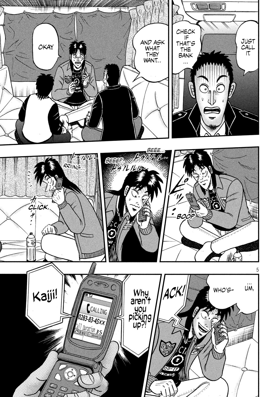 Tobaku Datenroku Kaiji - One Poker Hen Chapter 346 #5