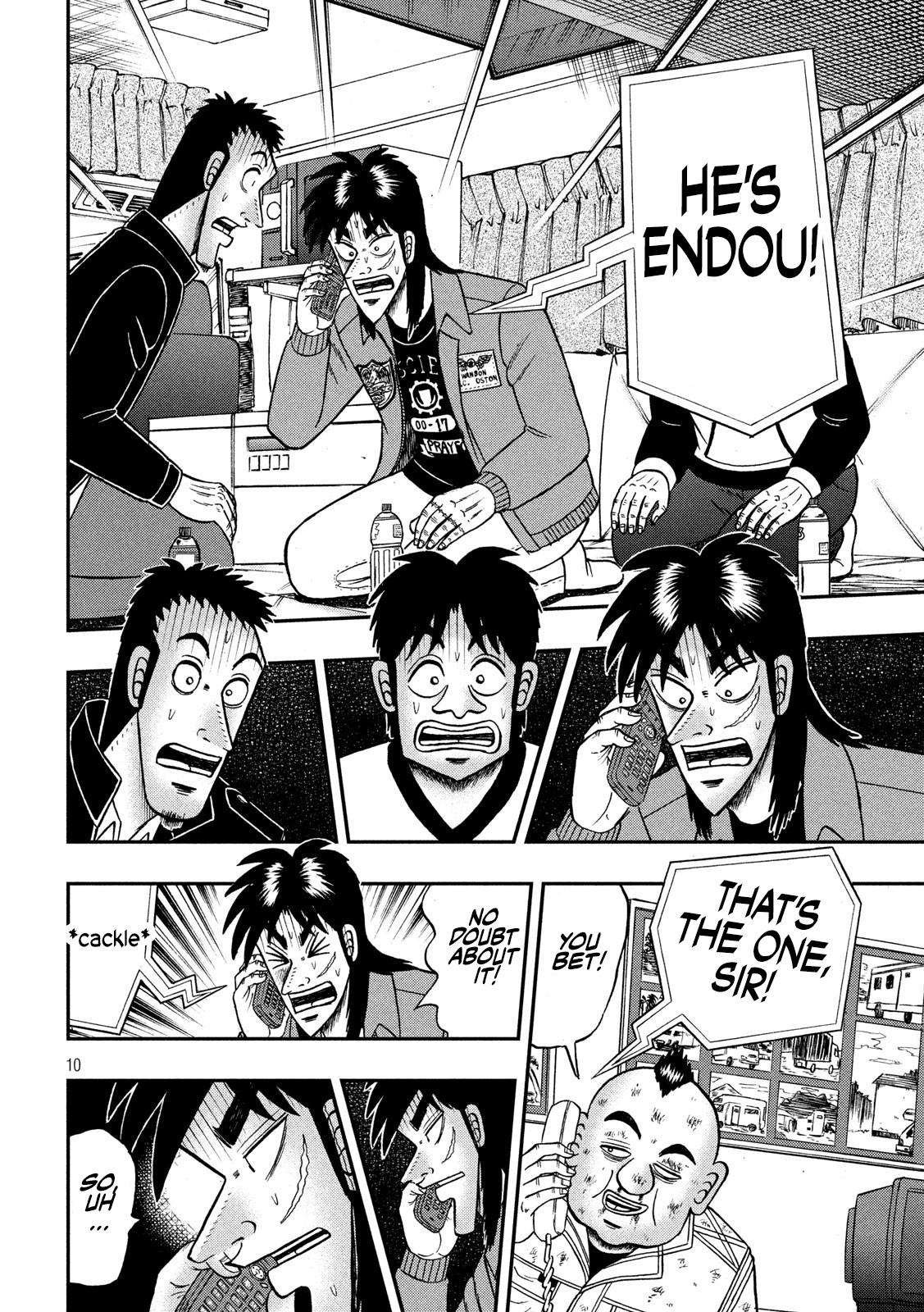 Tobaku Datenroku Kaiji - One Poker Hen Chapter 346 #10